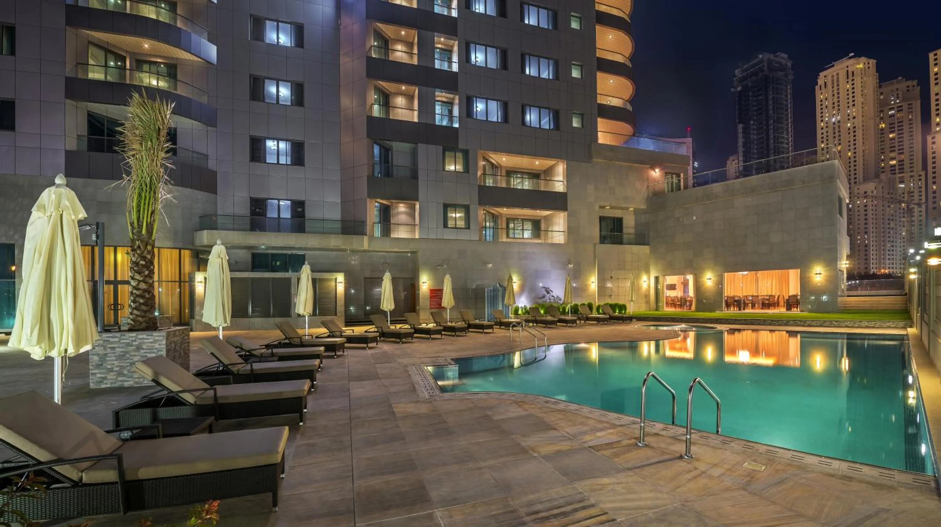Swimming pool in City Premiere Marina Hotel Apartments