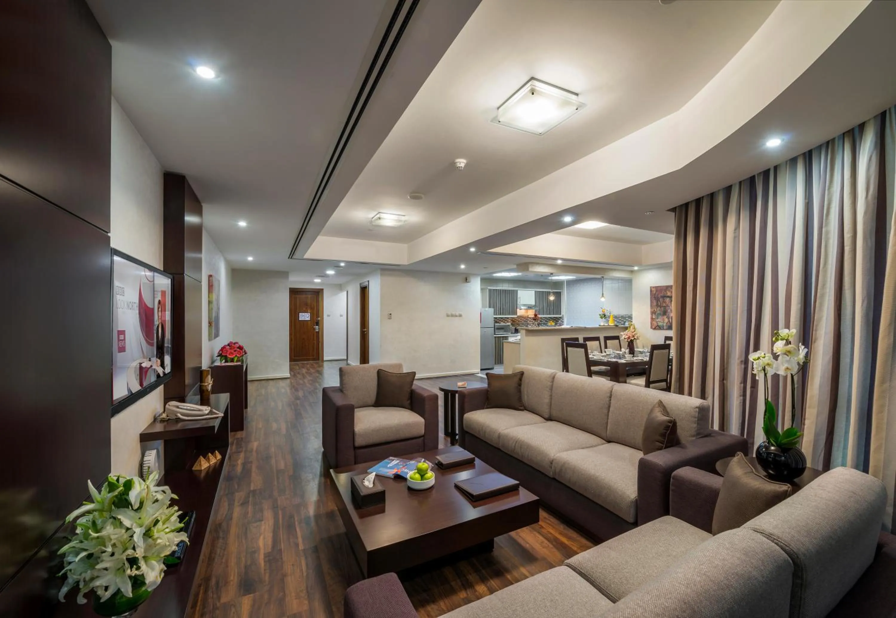 Living room in City Premiere Marina Hotel Apartments