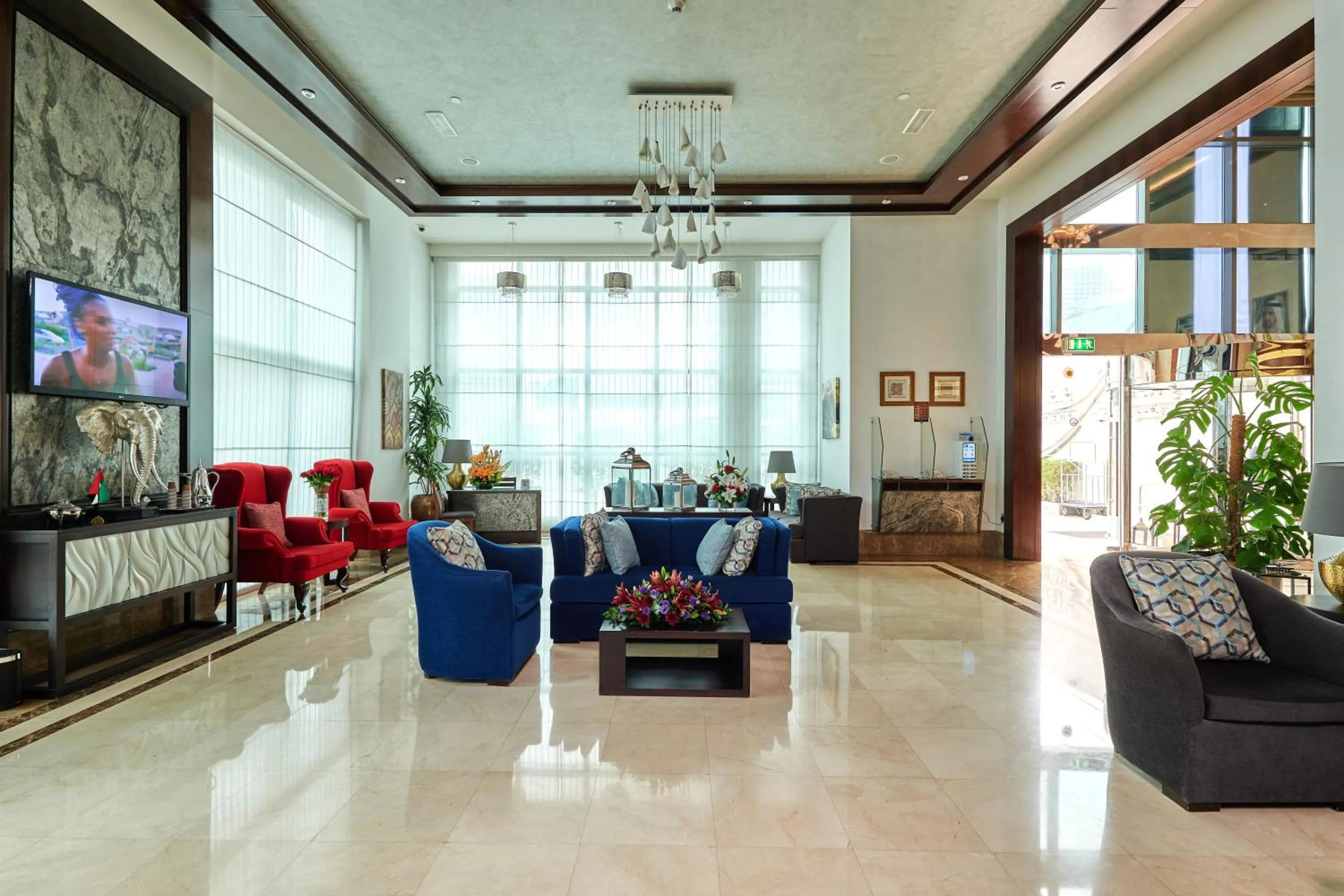 Lobby or reception in City Premiere Marina Hotel Apartments