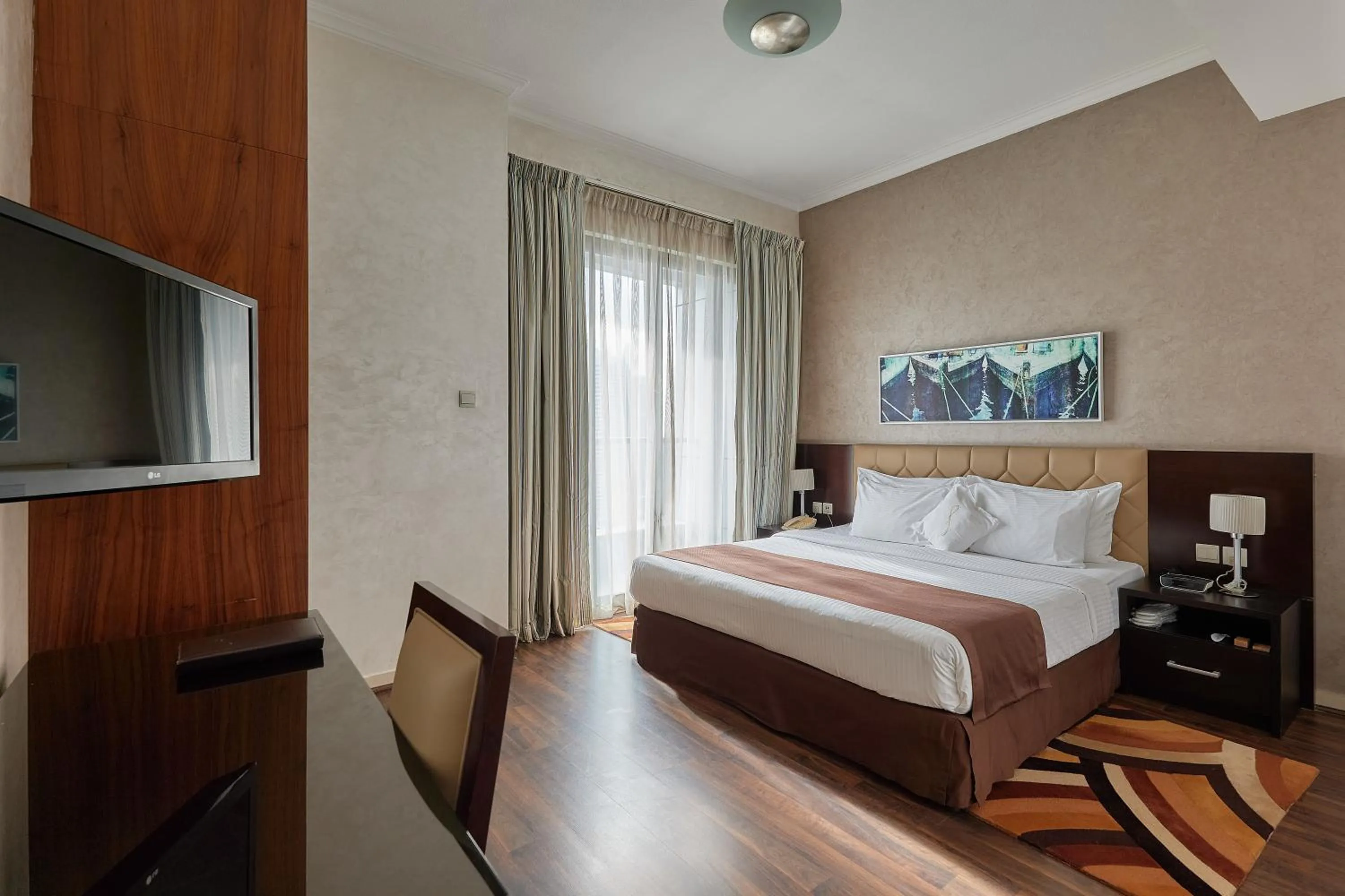 Bedroom, Bed in City Premiere Marina Hotel Apartments