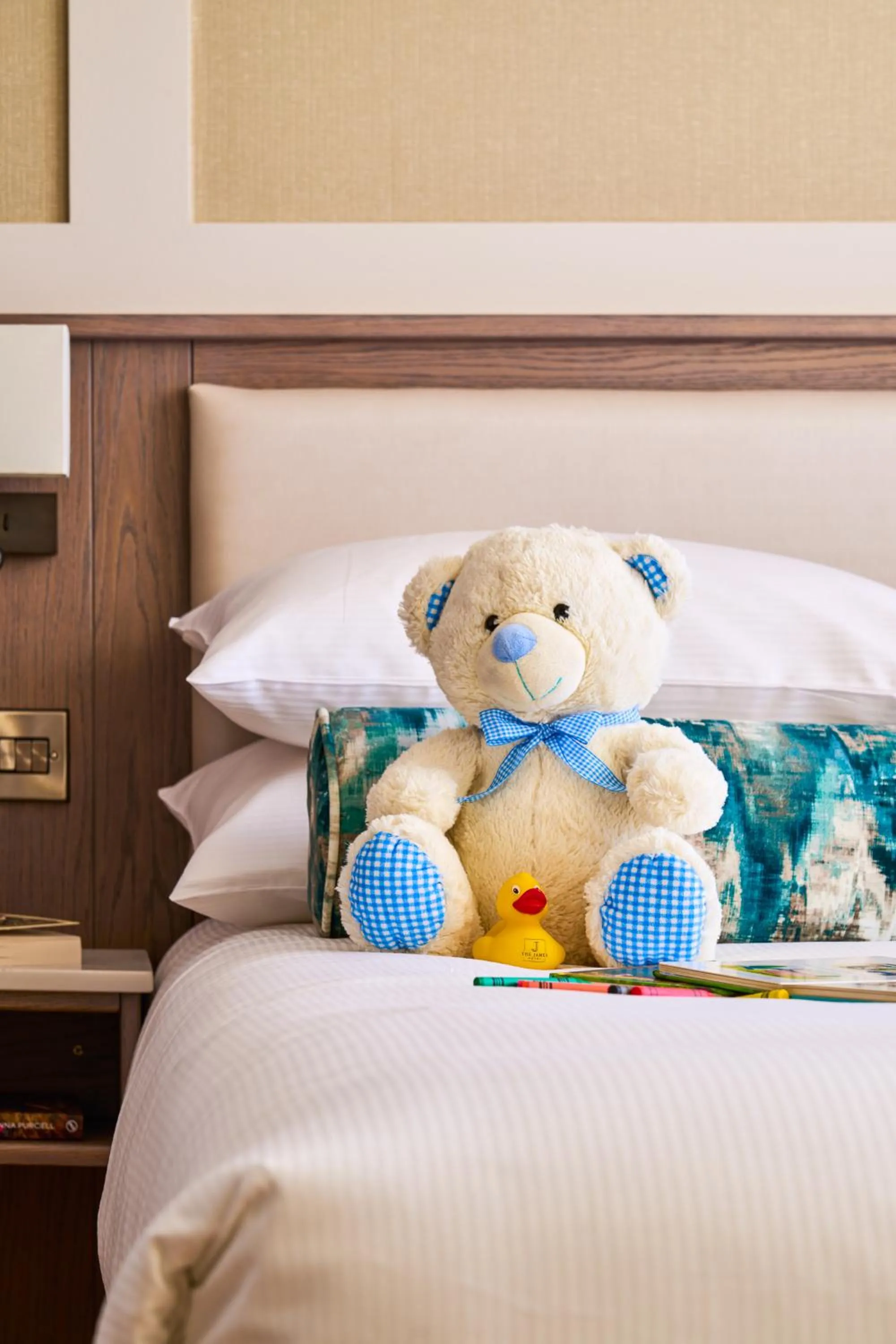 Bed in The James Hotel