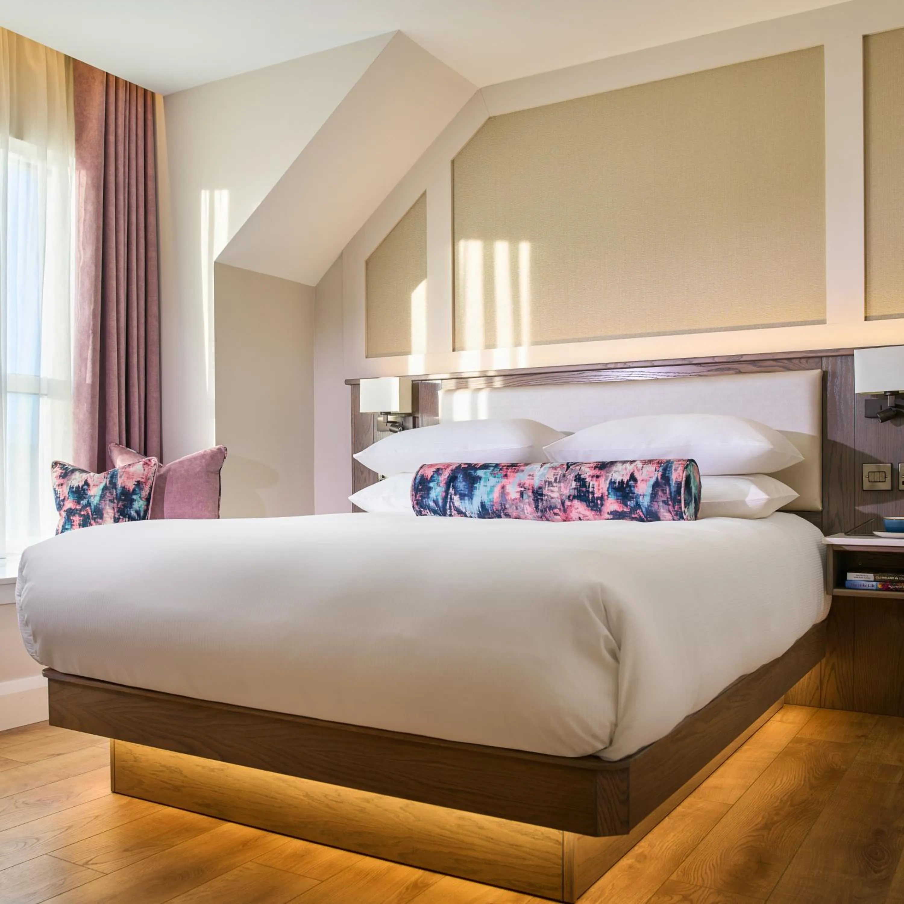 Bed in The James Hotel