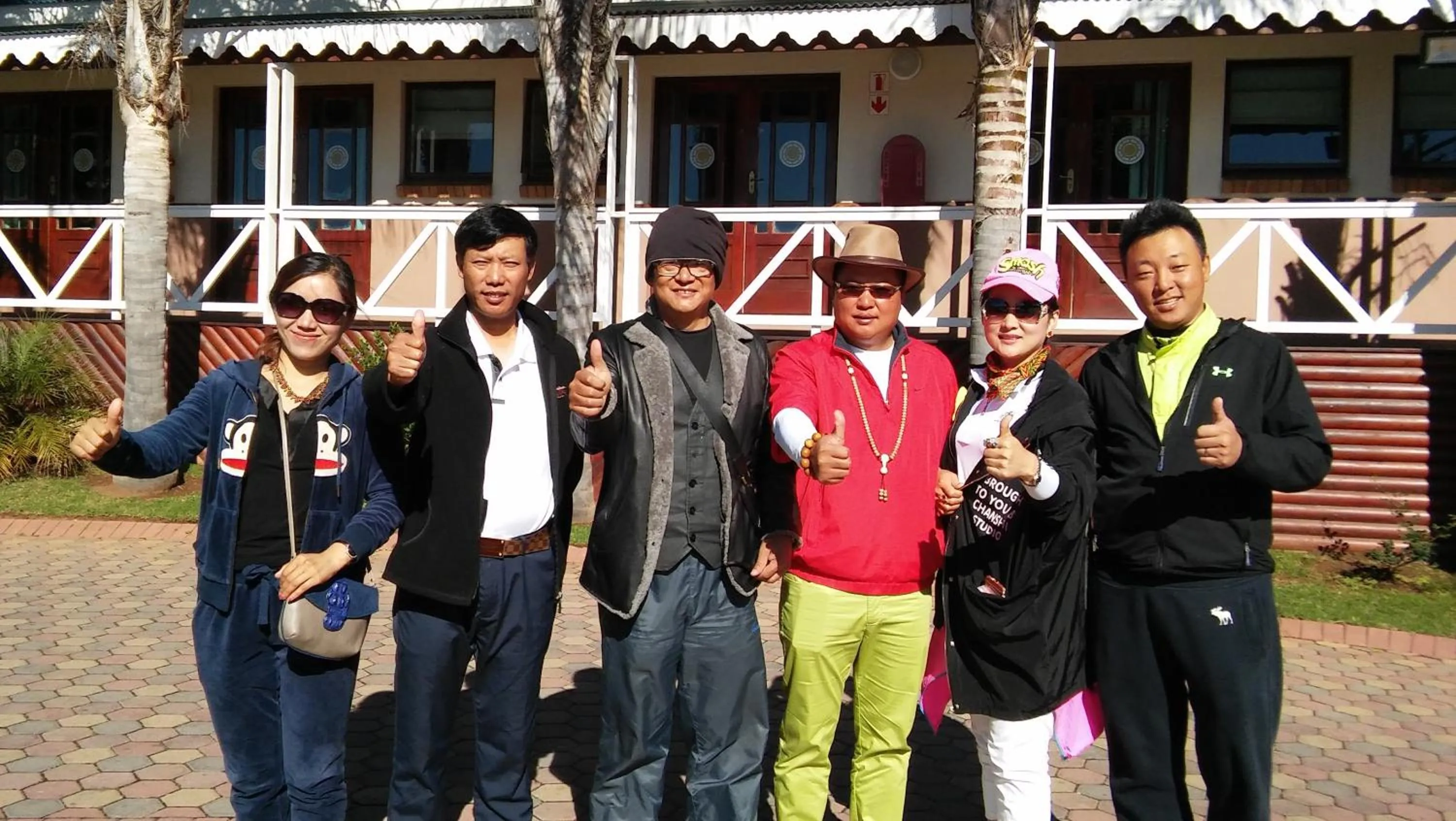 group of guests in Oceans Hotel & Self Catering