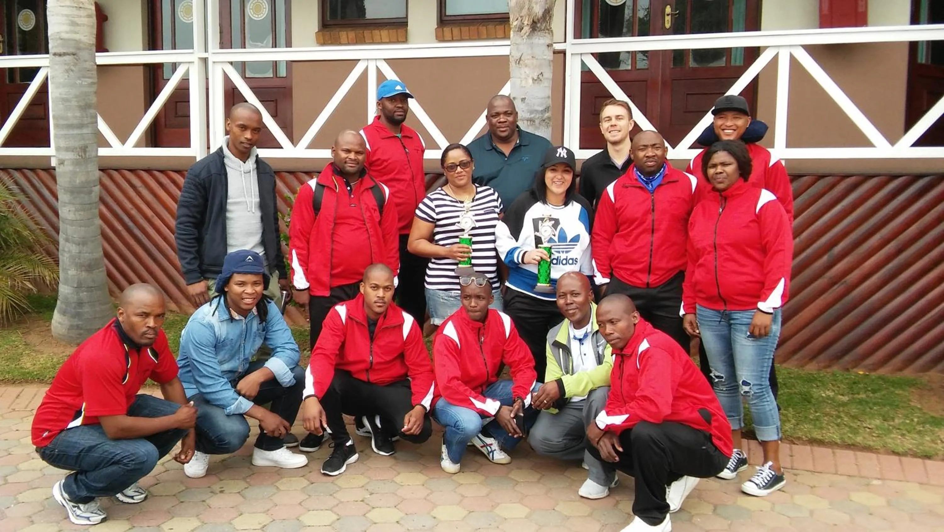 group of guests in Oceans Hotel & Self Catering