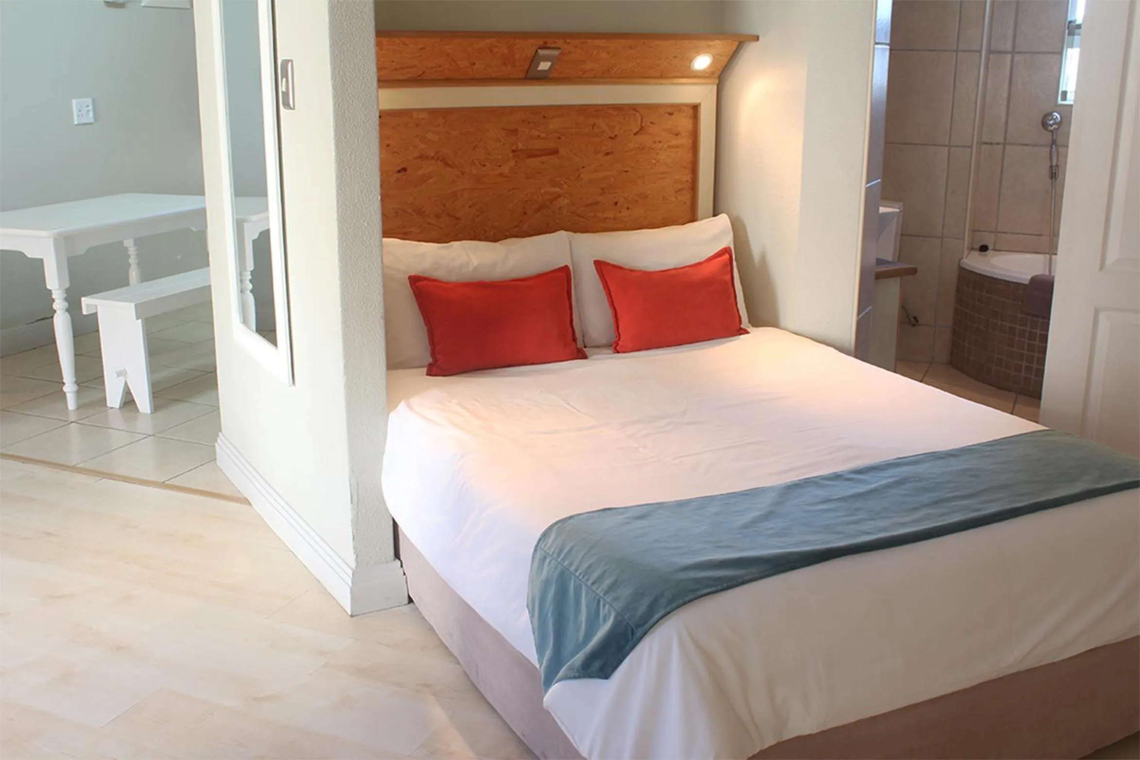 Bedroom, Bed in Oceans Hotel & Self Catering