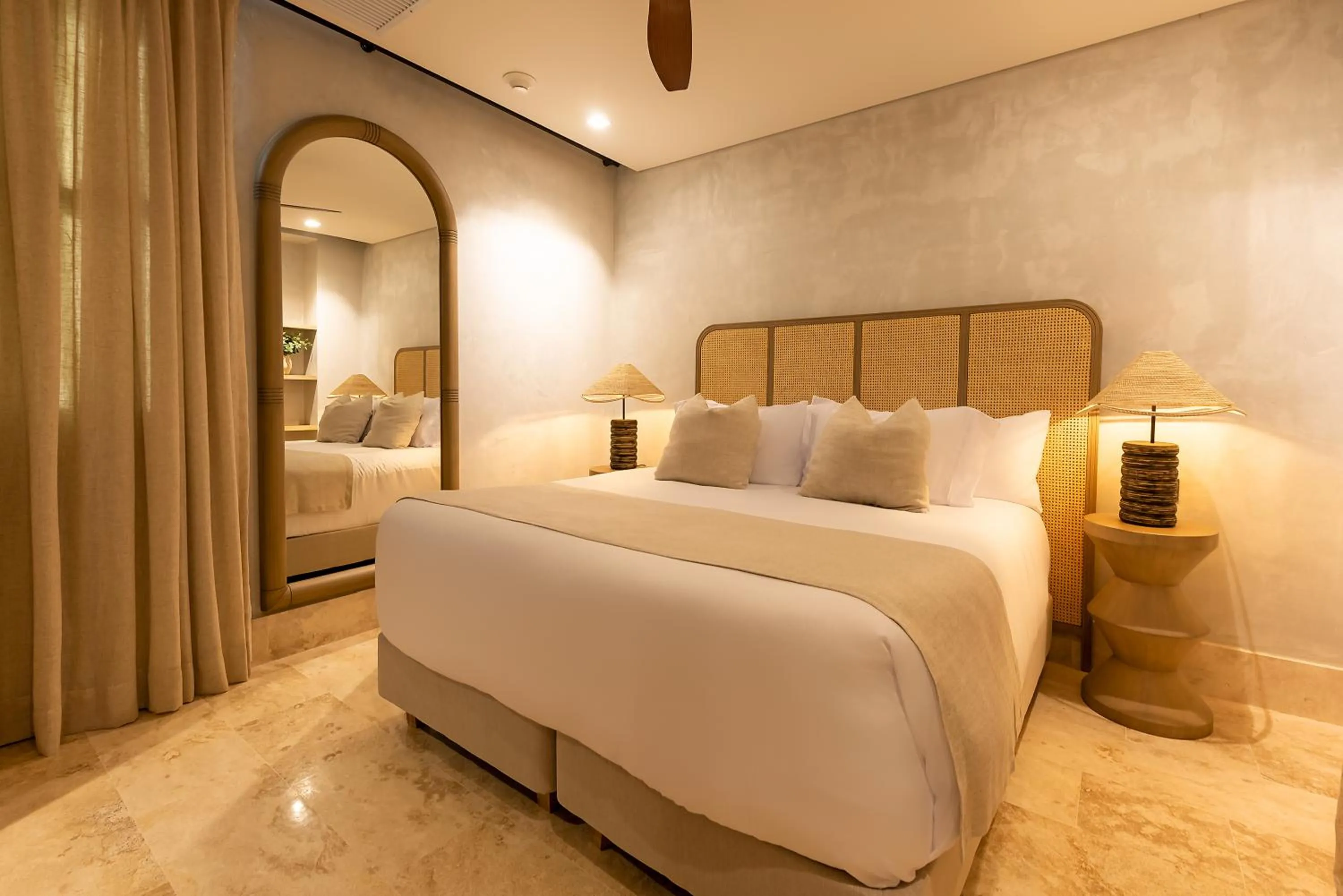 Bed in Cinco Quintas Hotel Boutique