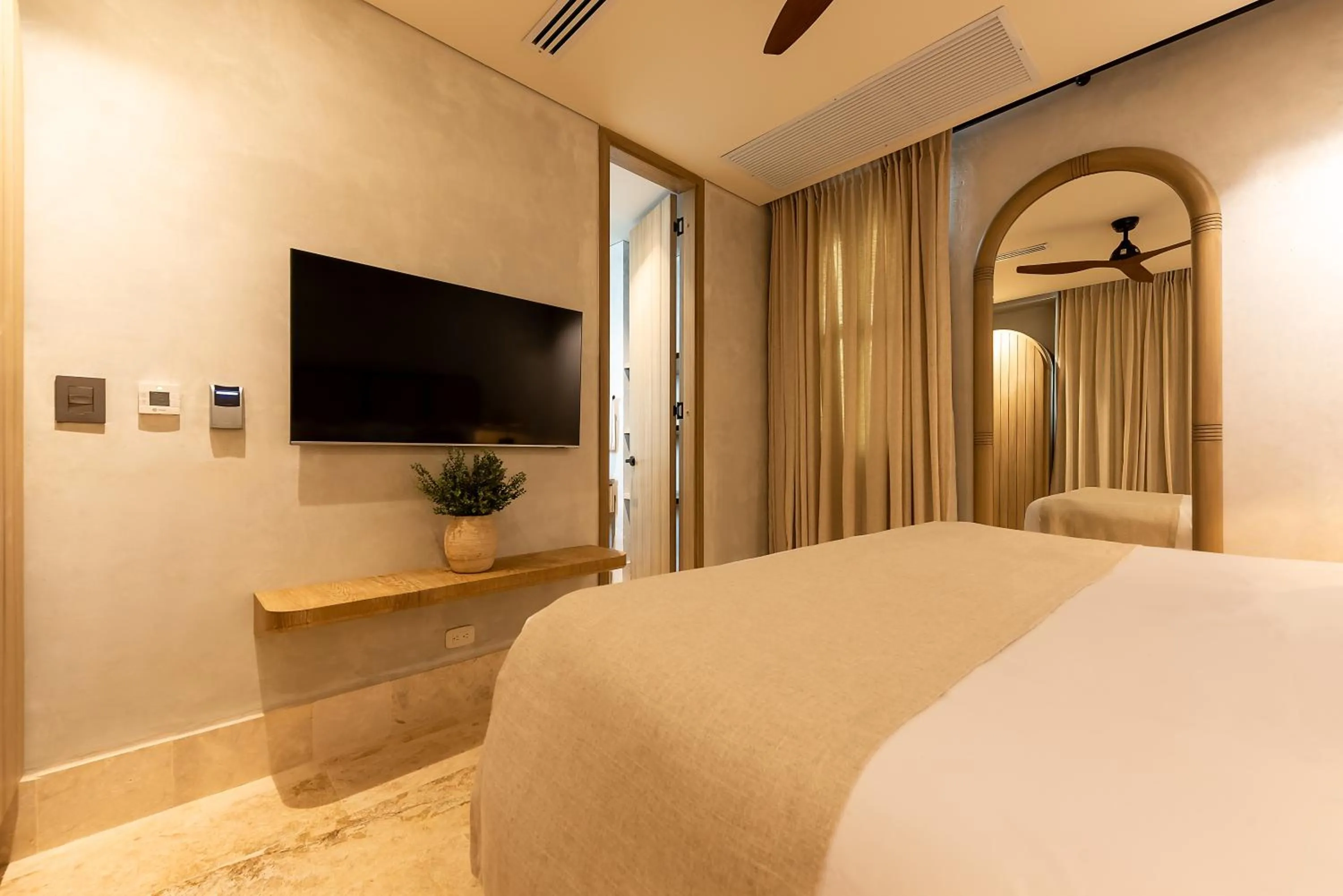 Bed in Cinco Quintas Hotel Boutique