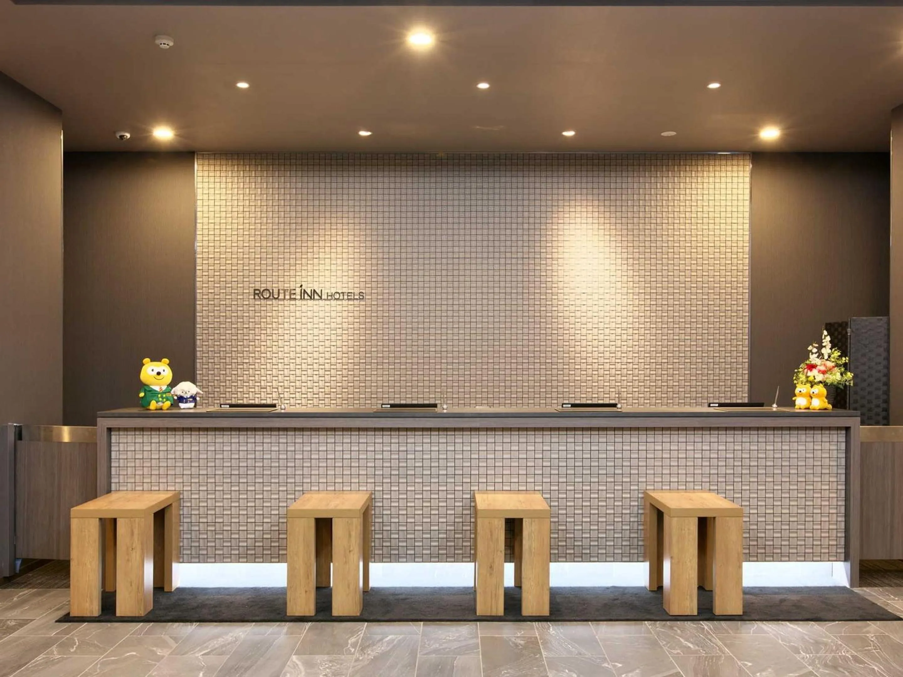 Lobby or reception in Hotel Route Inn Kuwana