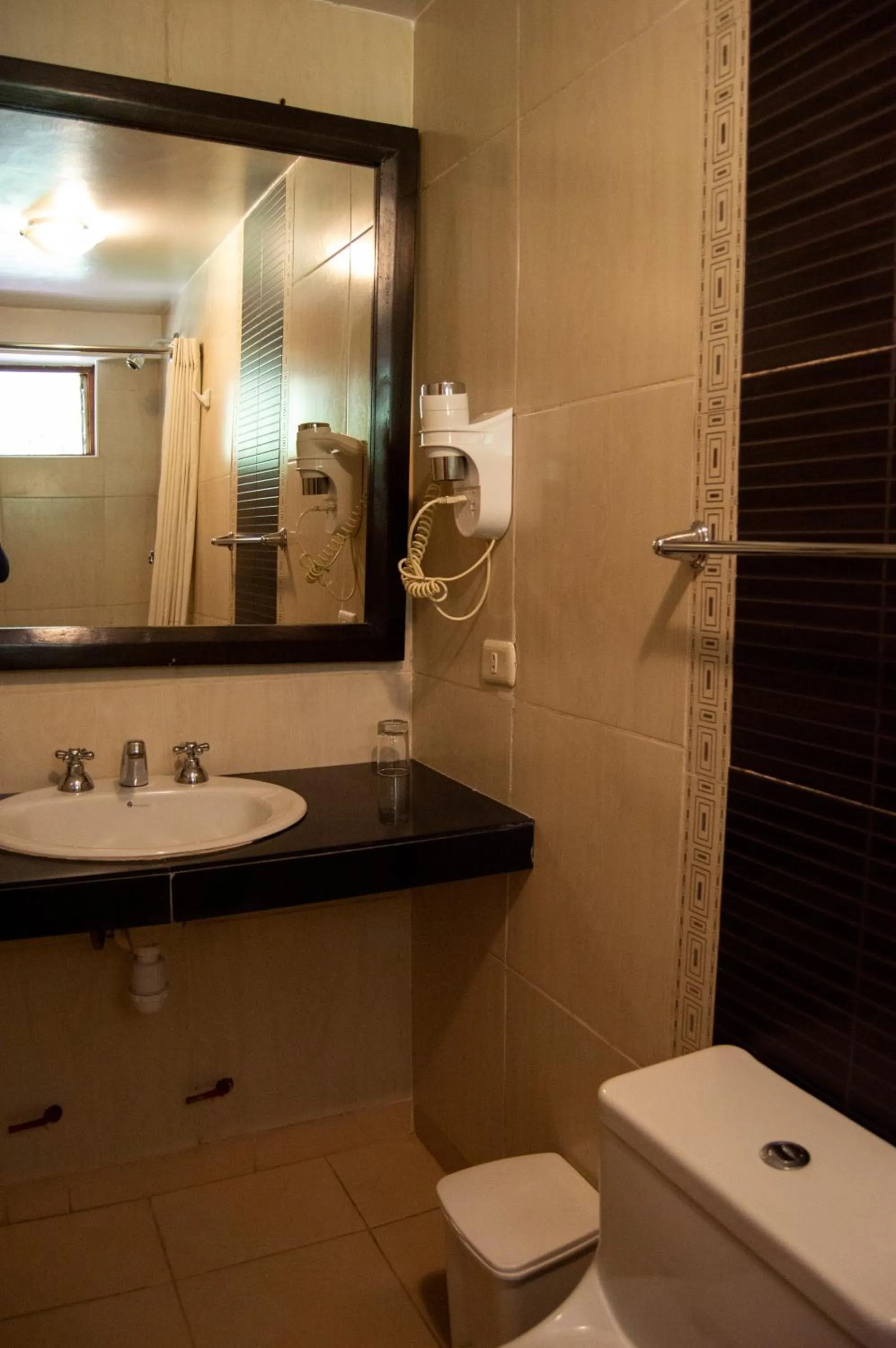 Shower in Santuario Machupicchu