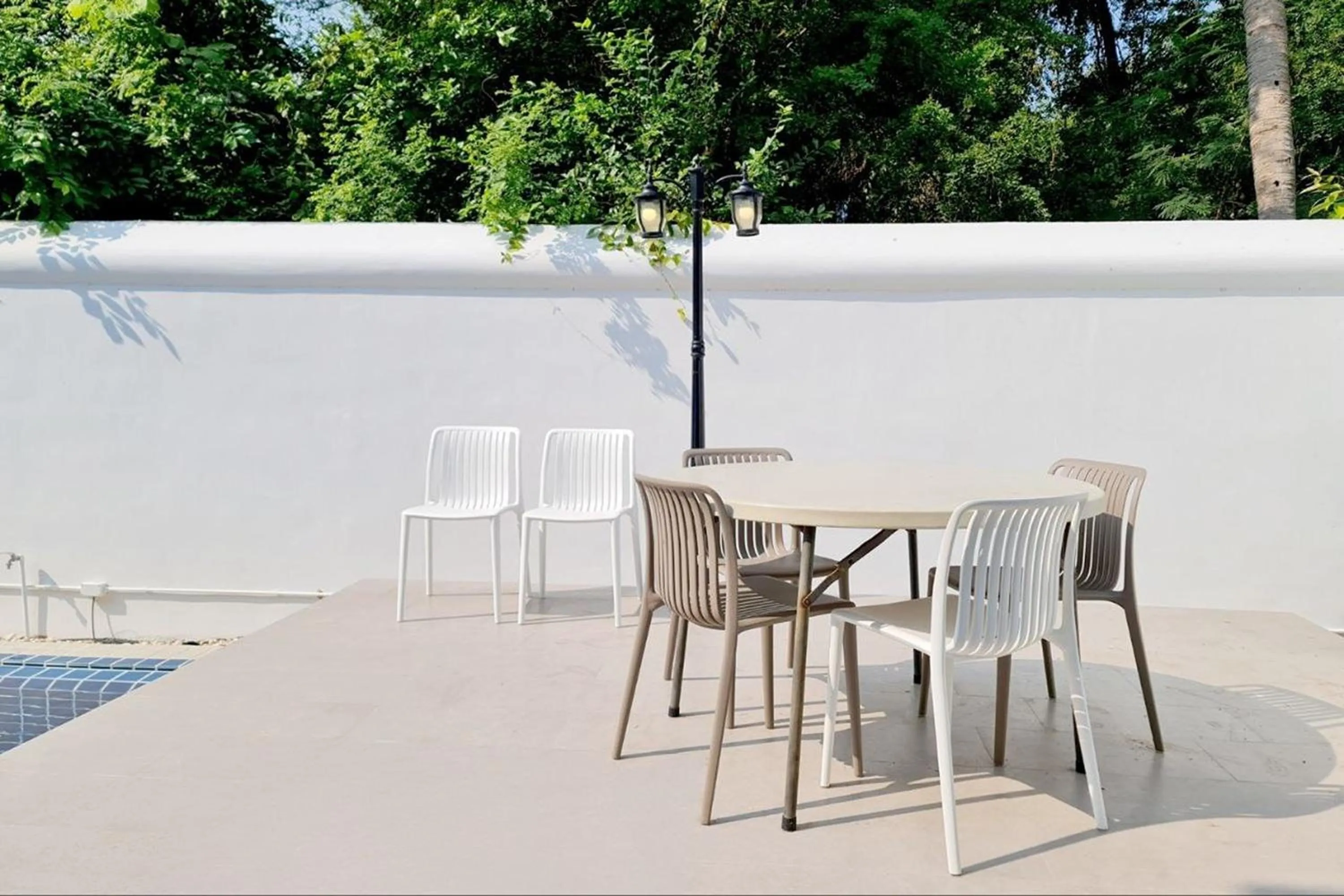 Balcony/Terrace in BM Pool Villa Pattaya