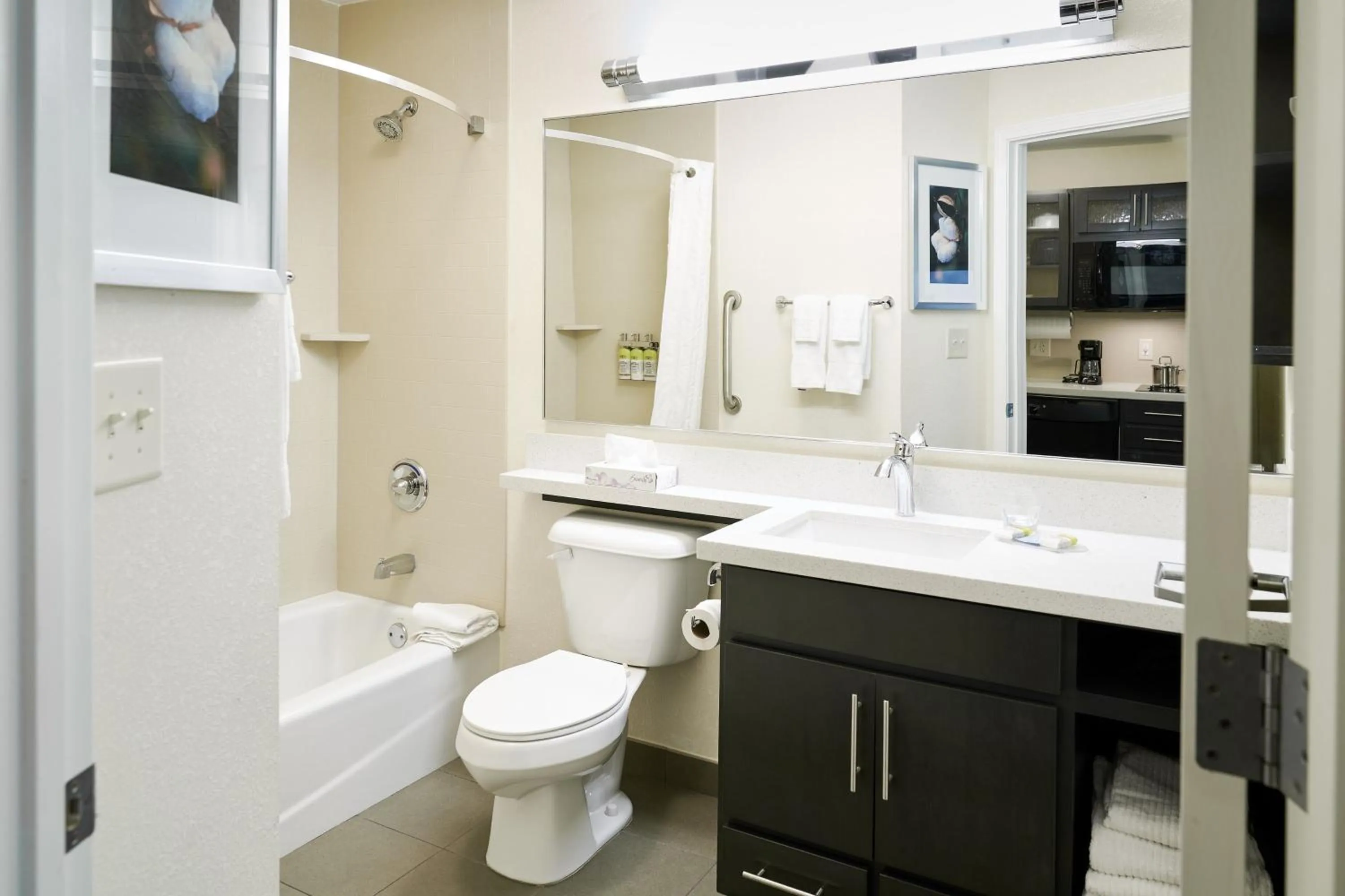 Bathroom in Candlewood Suites Midland by IHG
