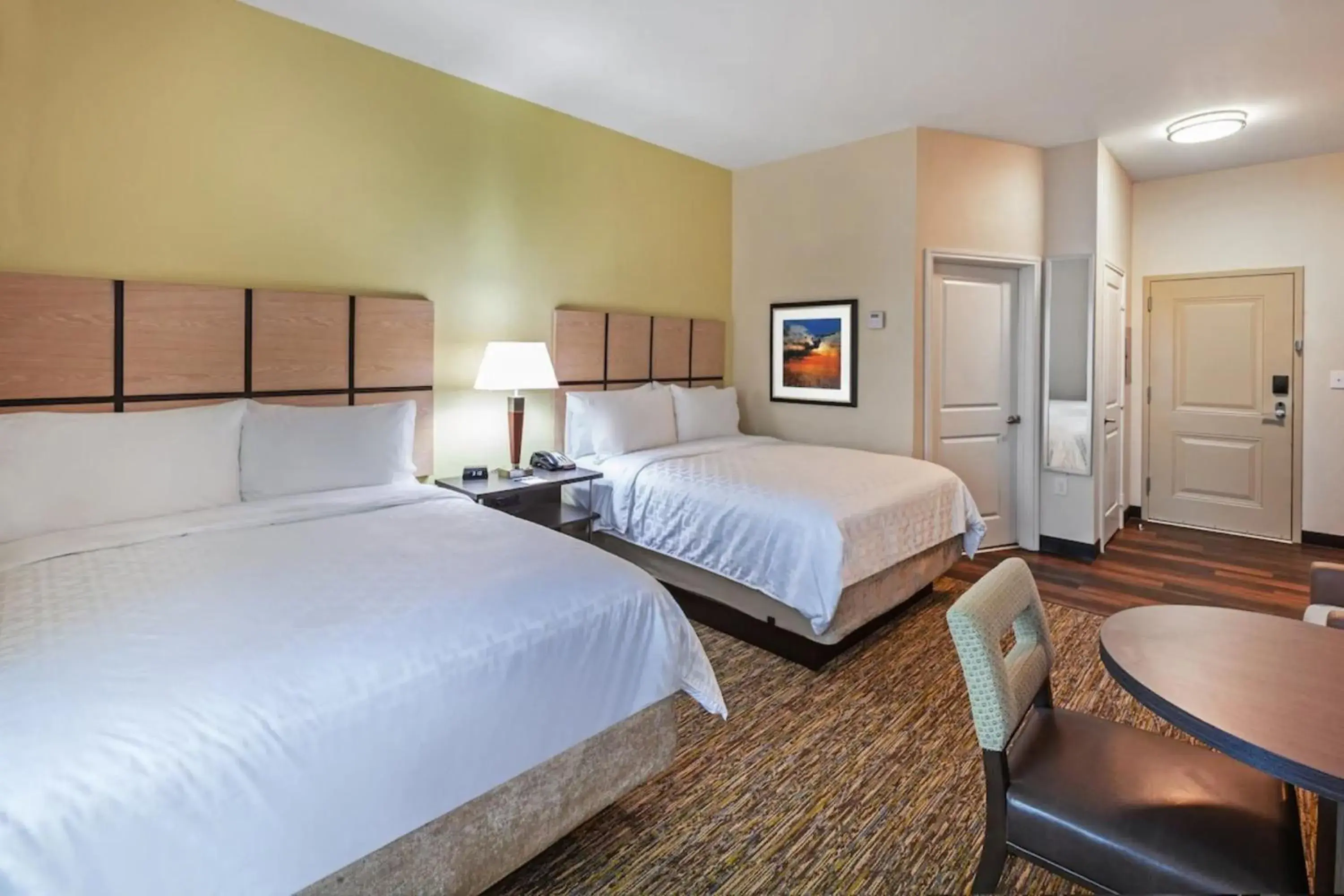 Queen Studio with Two Queen Beds - Hearing Accessible - Non-Smoking in Candlewood Suites Midland by IHG Queen Studio with Two Queen Beds - Hearing Accessible - Non-Smoking in Candlewood Suites Midland by IHG