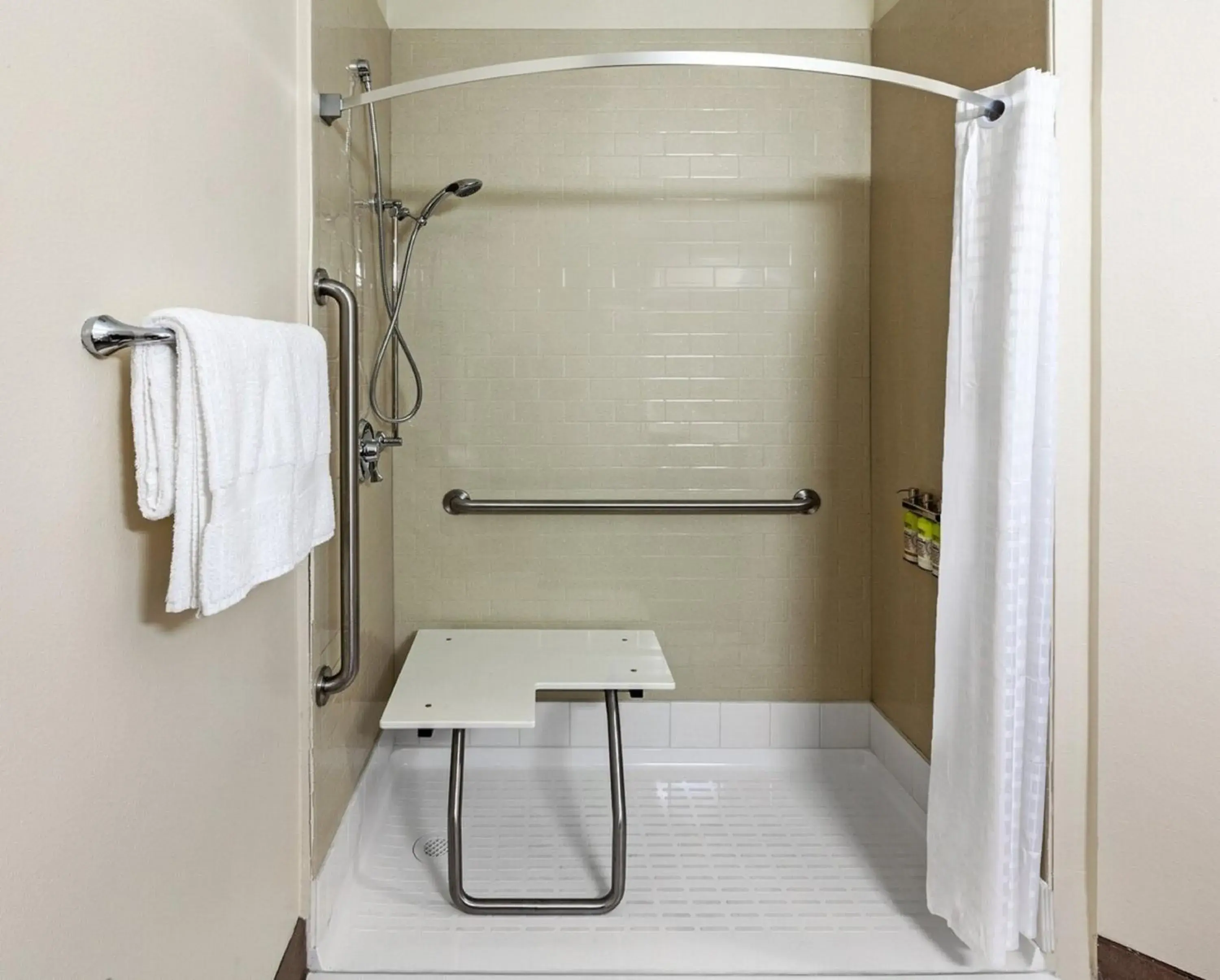 Queen Studio Suite - Mobility Access Roll in Shower/Non-Smoking in Candlewood Suites Midland by IHG Queen Studio Suite - Mobility Access Roll in Shower/Non-Smoking in Candlewood Suites Midland by IHG