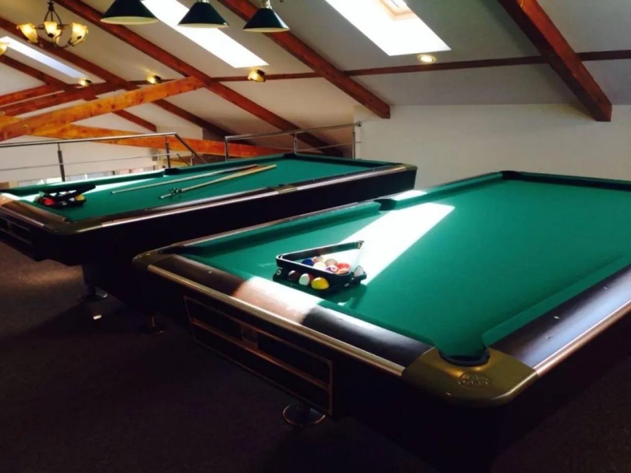 Billiard in Hotel Bran Stoker