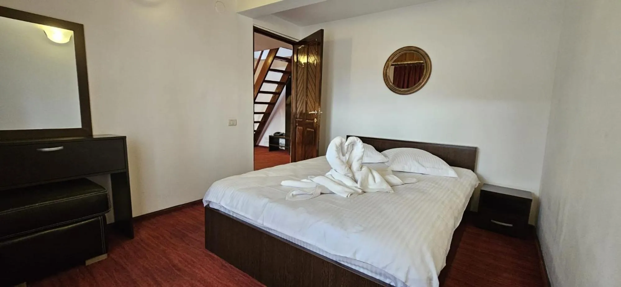 Bed in Hotel Bran Stoker