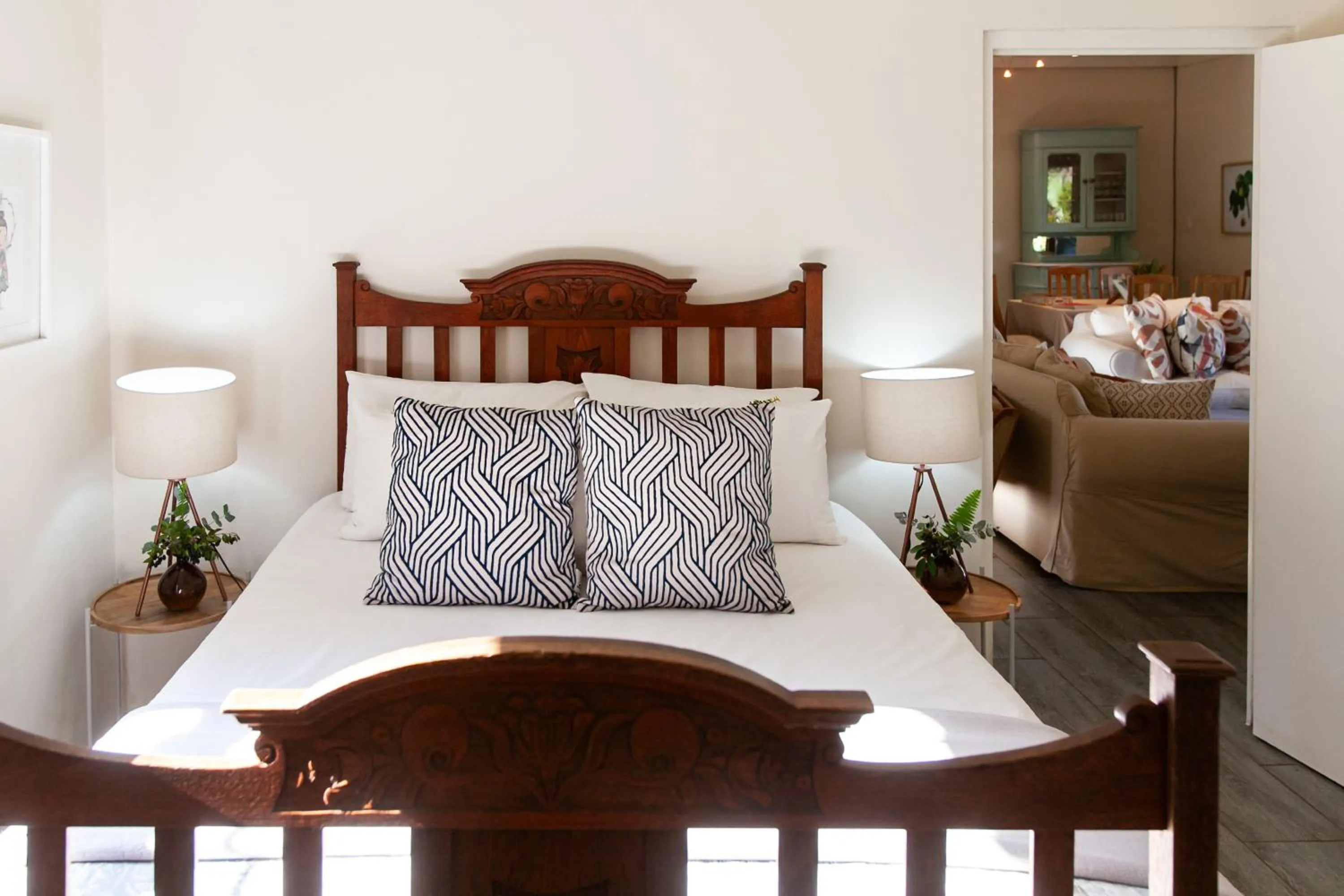 Bed in Leipzig Country House & Winery