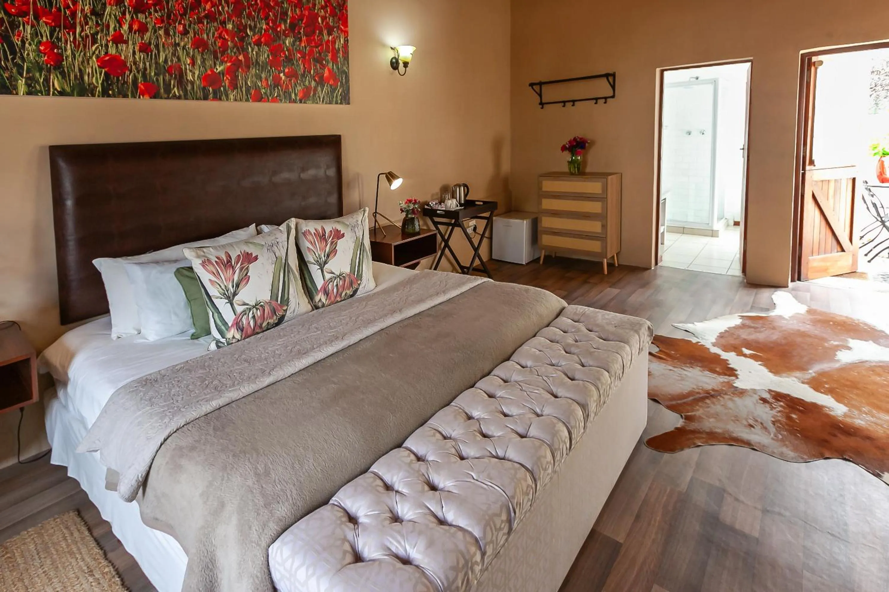 Bed in Leipzig Country House & Winery