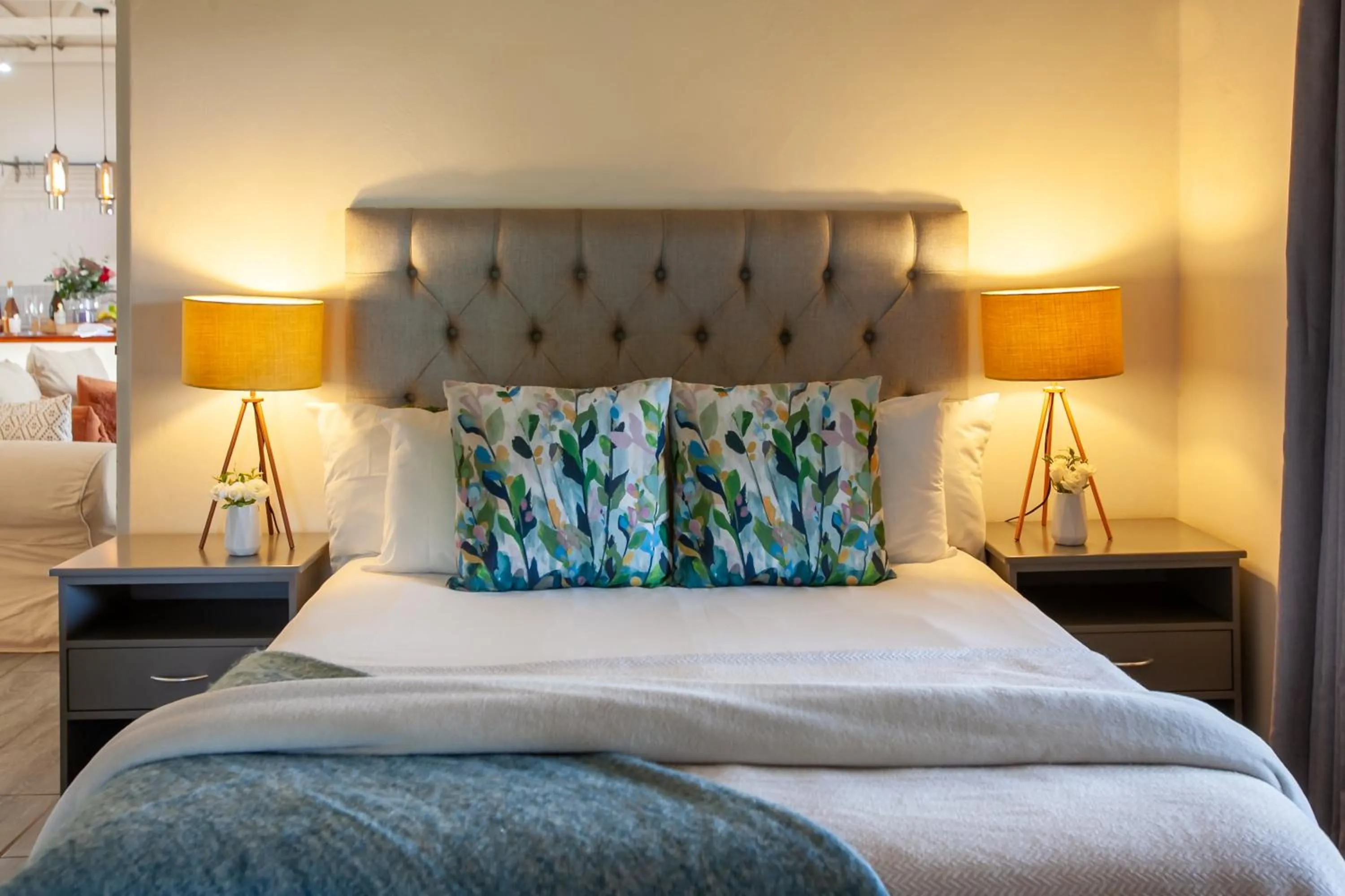 Bed in Leipzig Country House & Winery