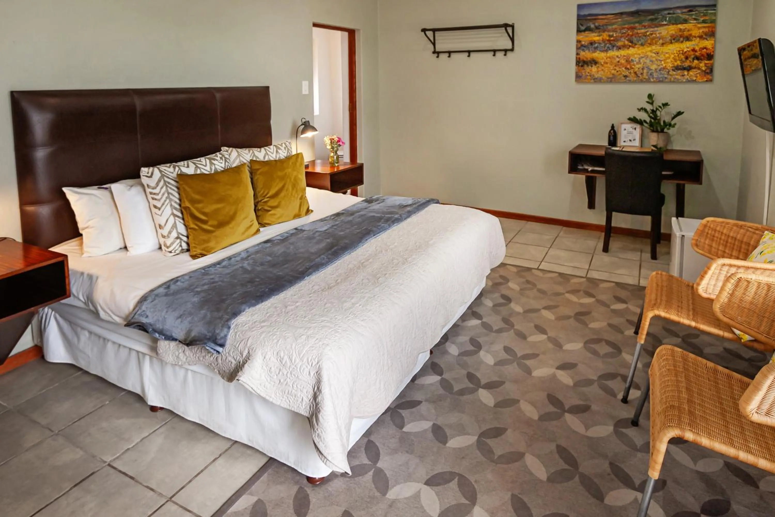 Bed in Leipzig Country House & Winery