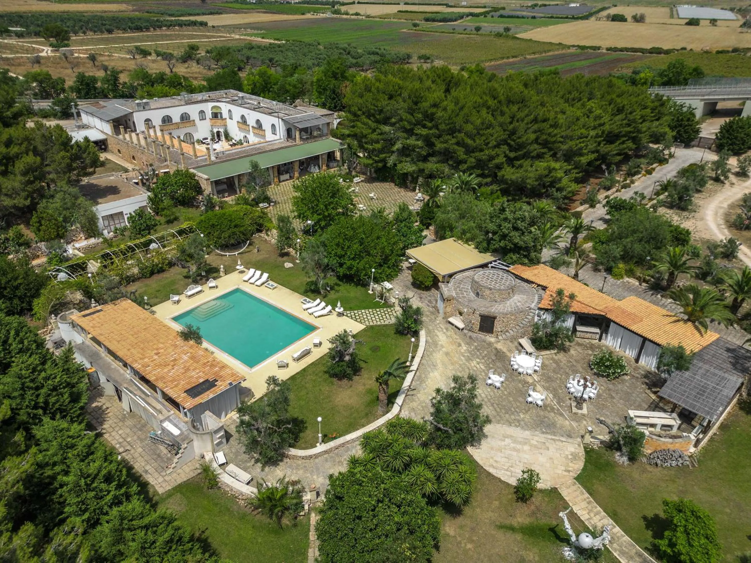 Bird's eye view in Masseria Cucuruzza Boutique Hotel