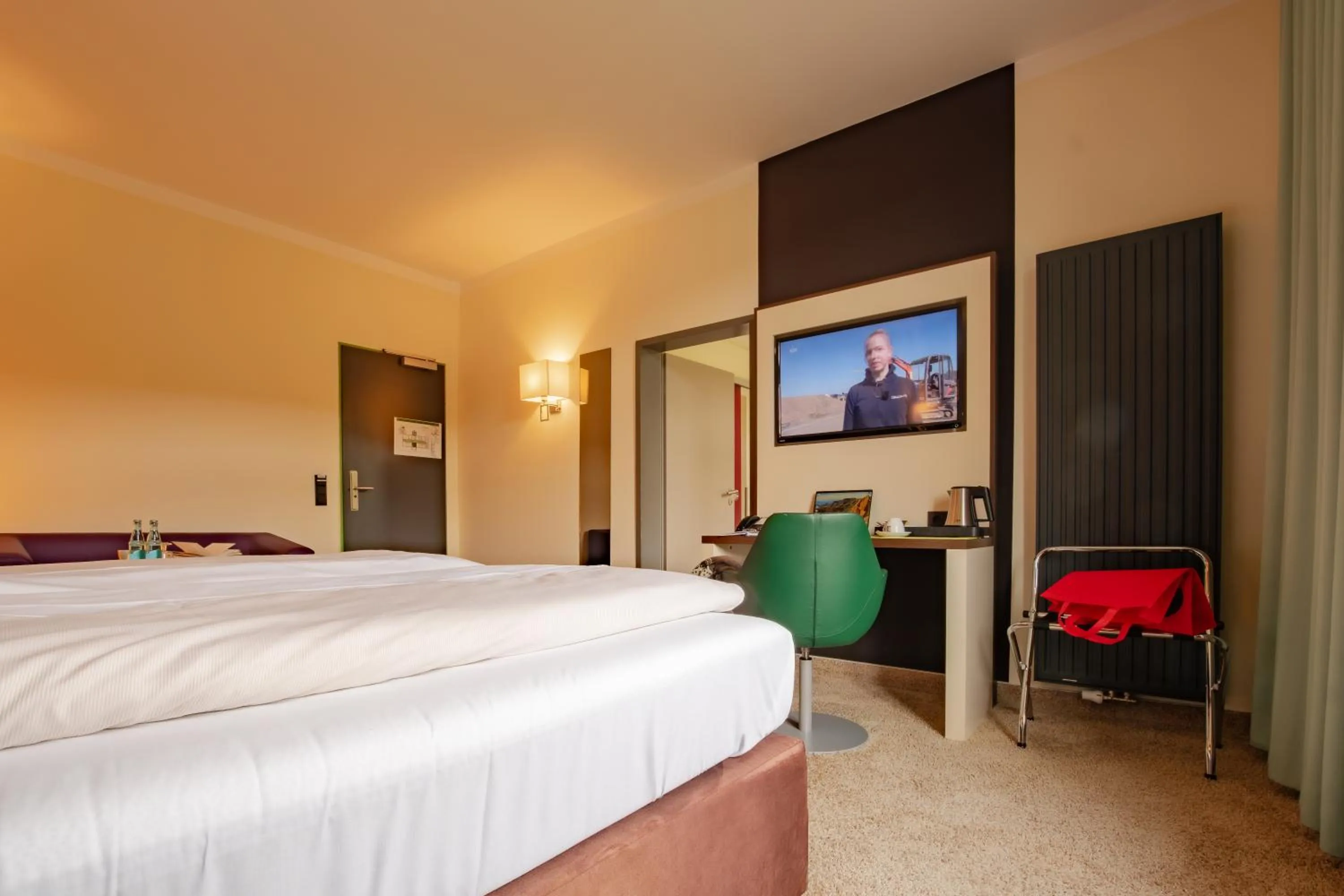 Bed in Parkhotel Bad Rehburg