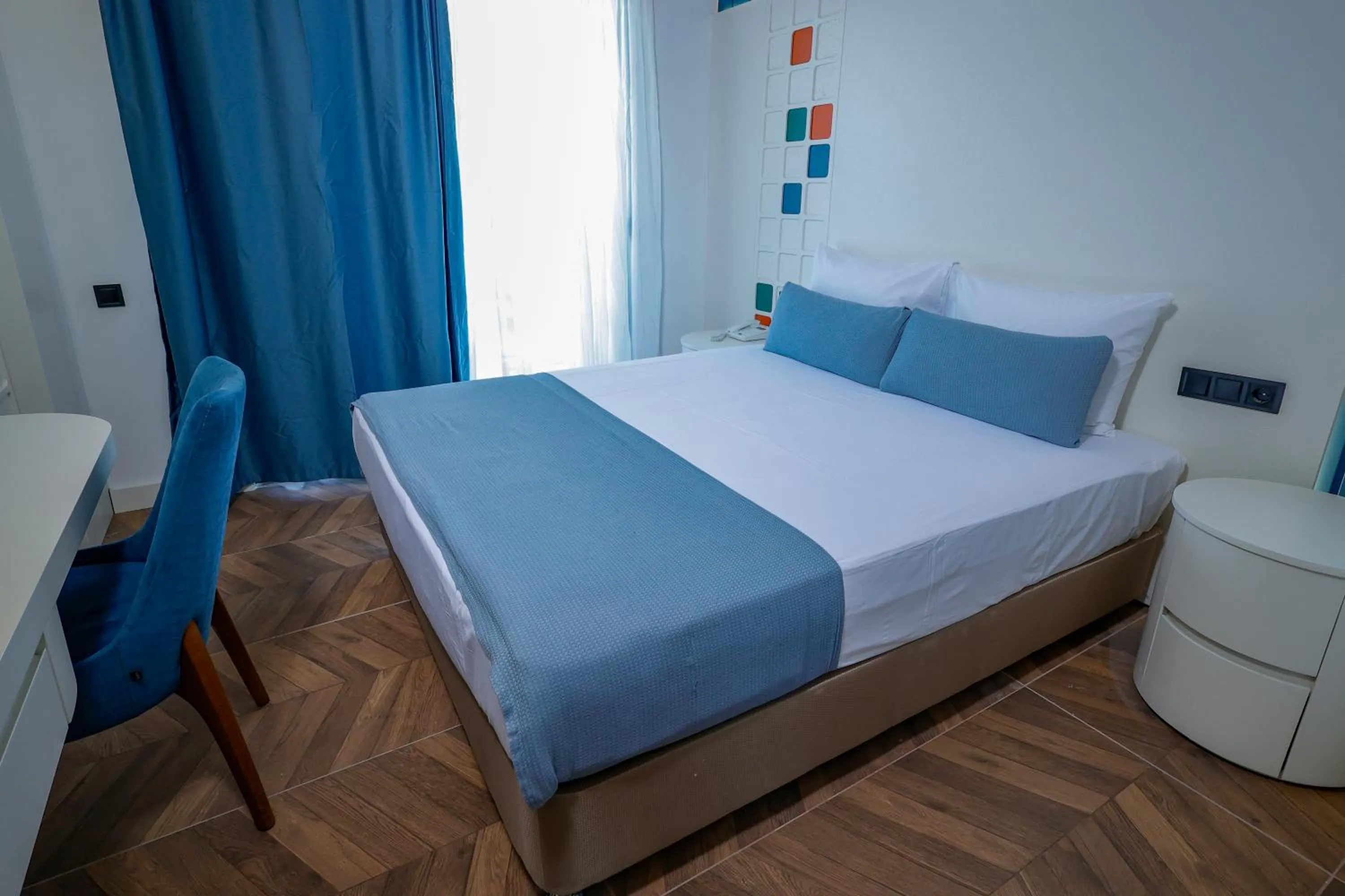 Bed in Forest In Hotel