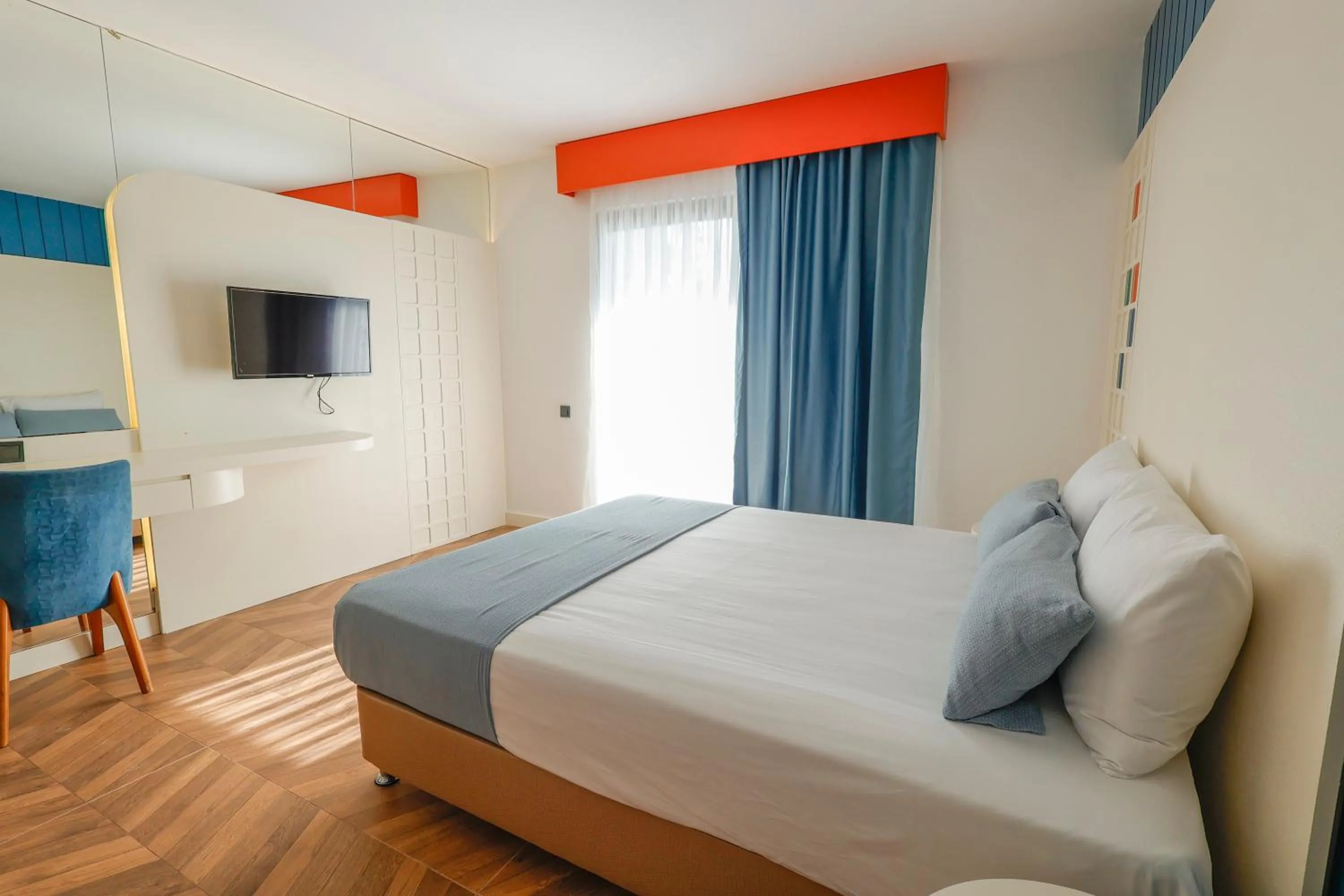 Bed in Forest In Hotel