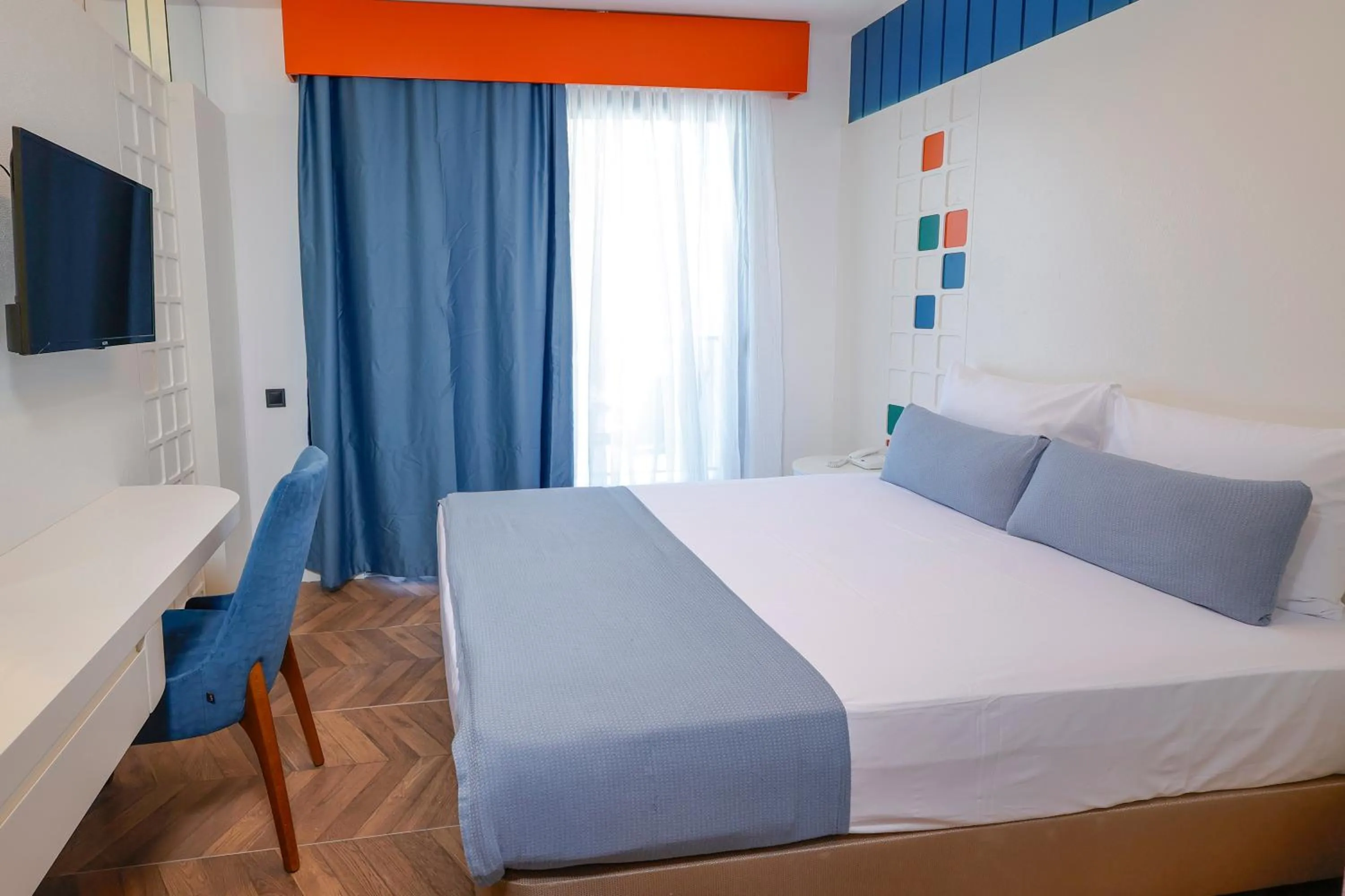 Bed in Forest In Hotel