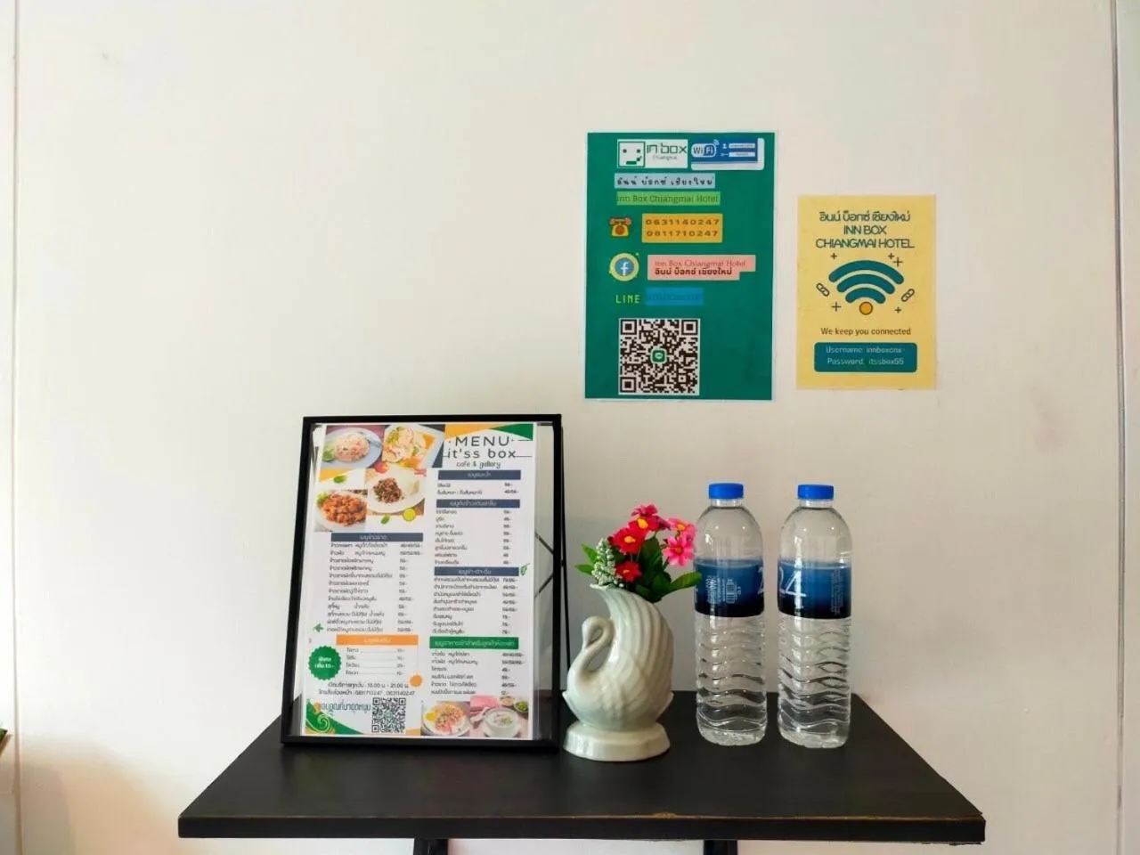 Deluxe Double Room with Shower in innbox Chiangmai Hotel