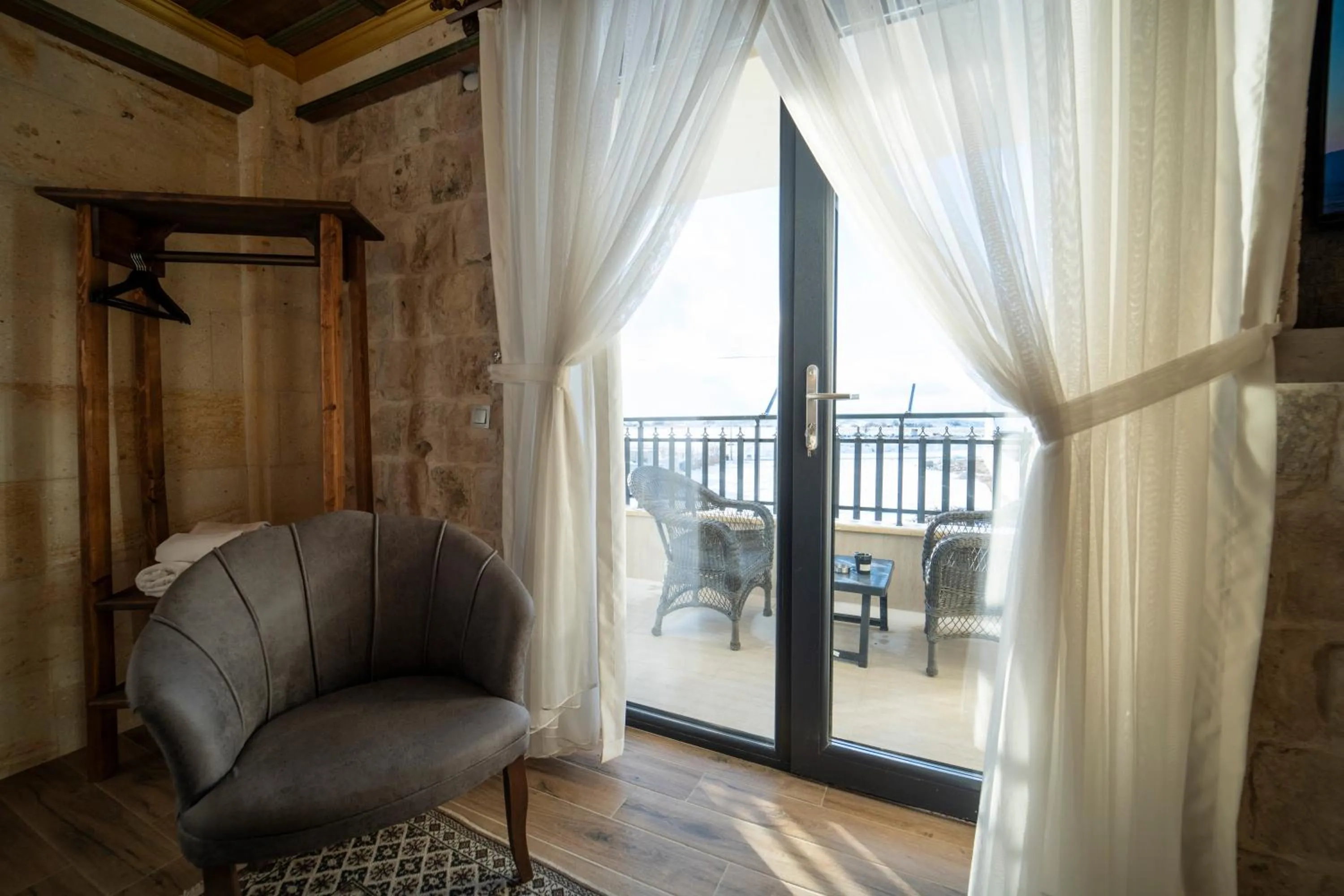 Balcony/Terrace in İncebey Konak Cappadocia