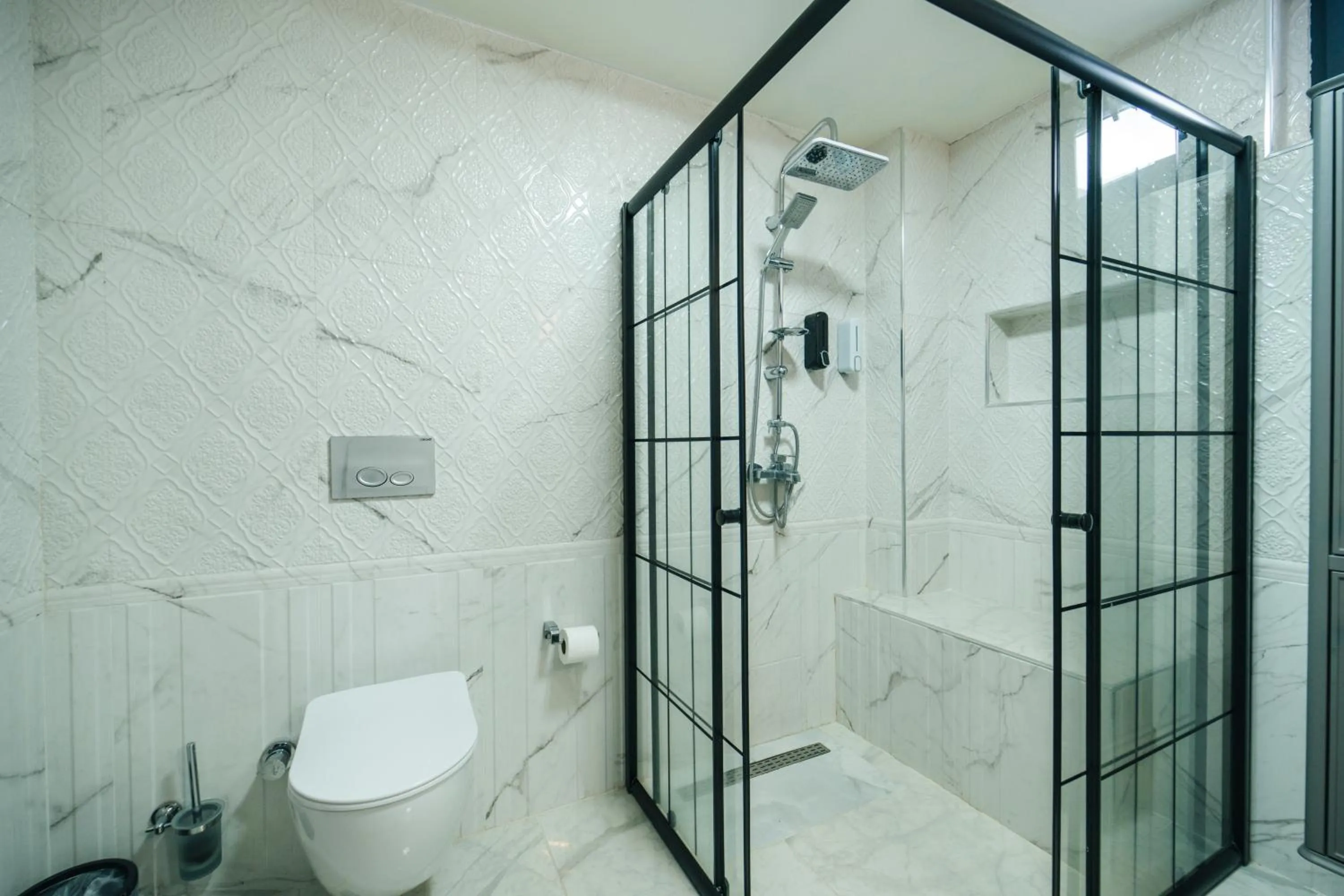 Shower in İncebey Konak Cappadocia