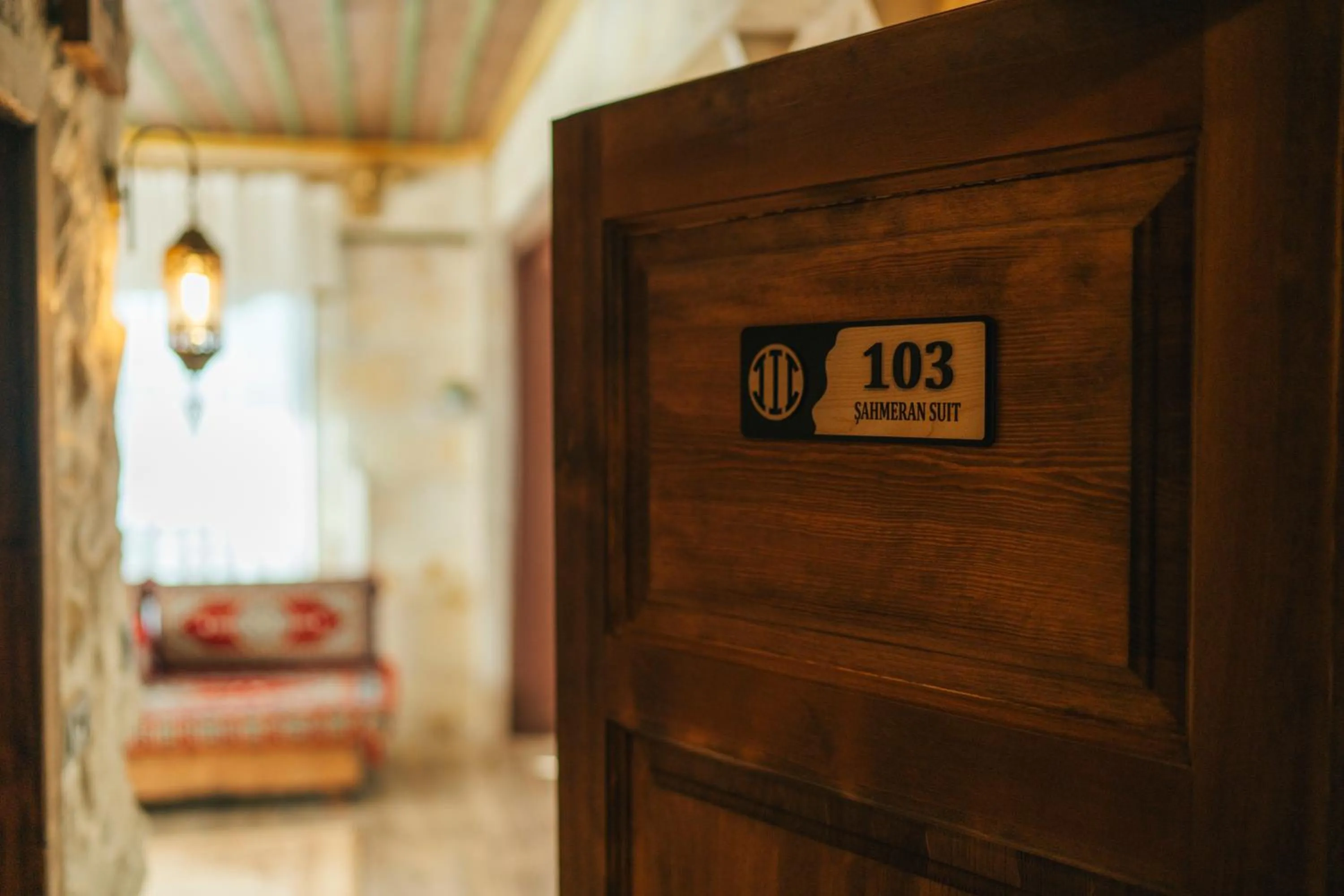 Photo of the whole room, Bed in İncebey Konak Cappadocia