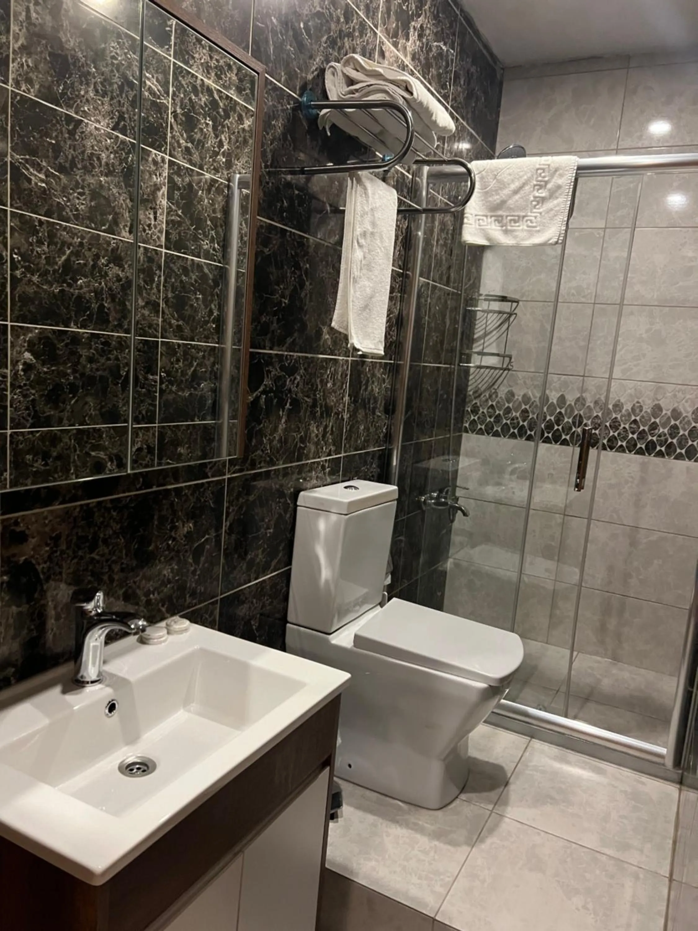 Shower in Safir Hotel