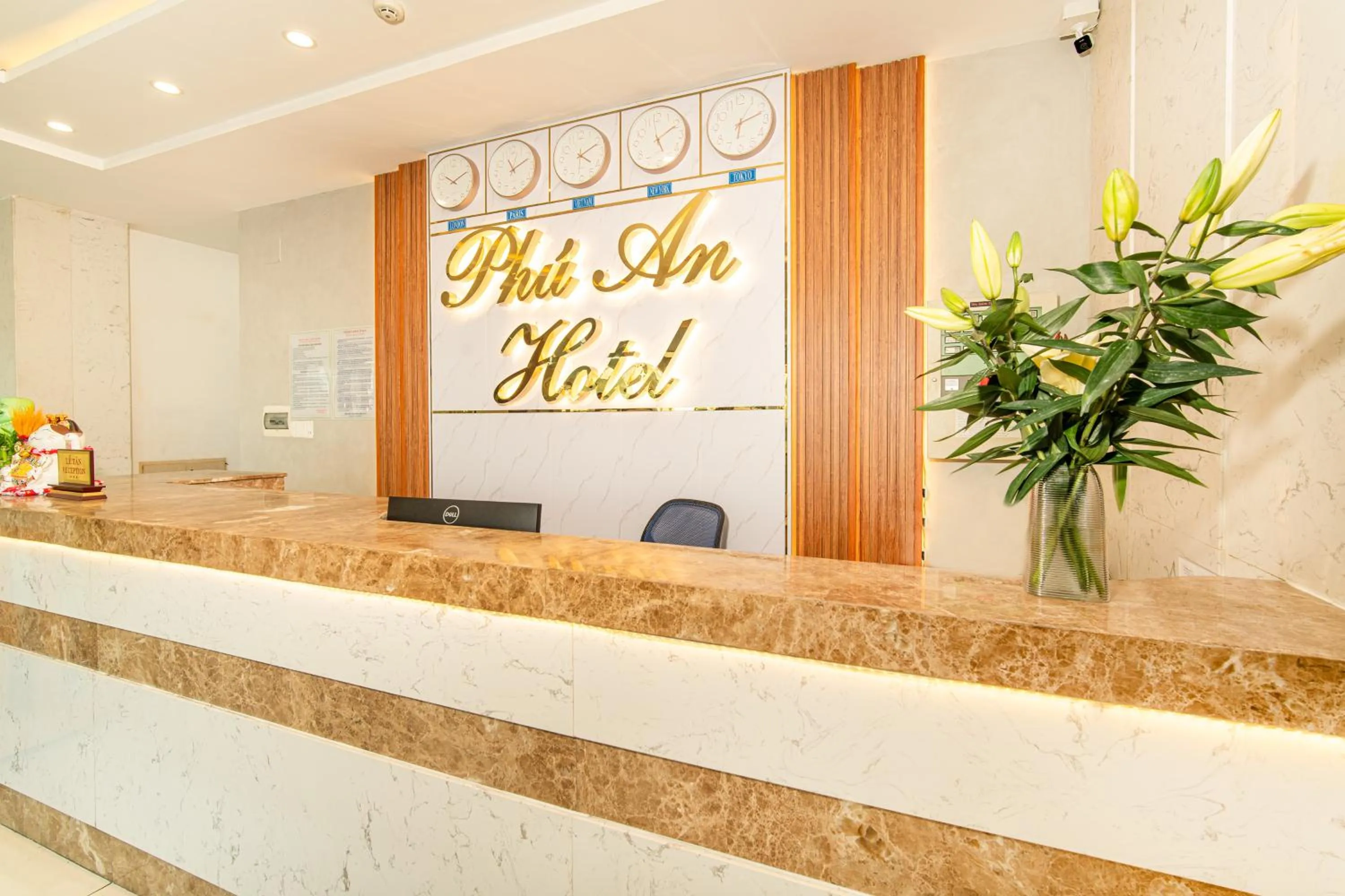 Lobby or reception in Phú An Hotel