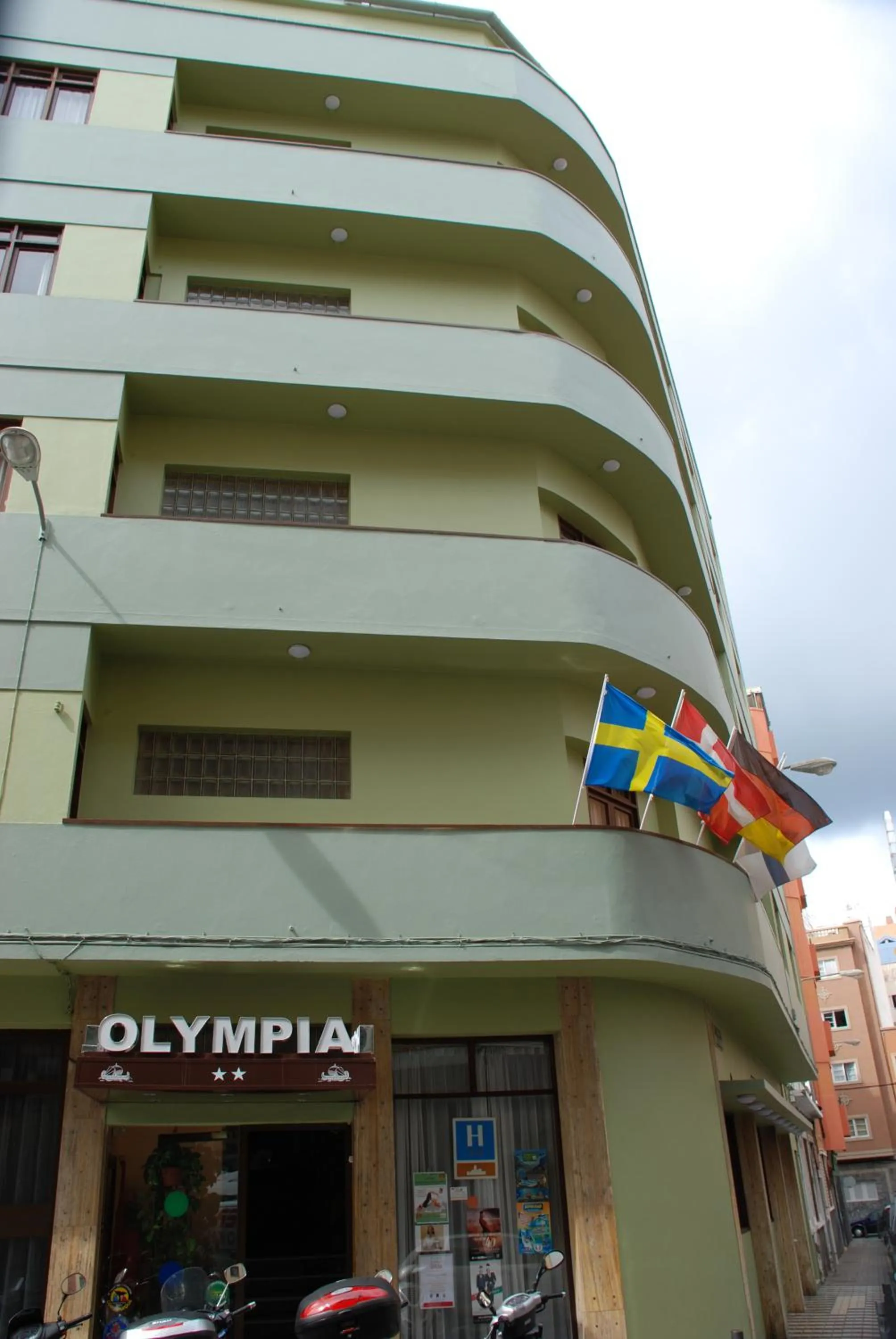 Property building in Hotel Olympia