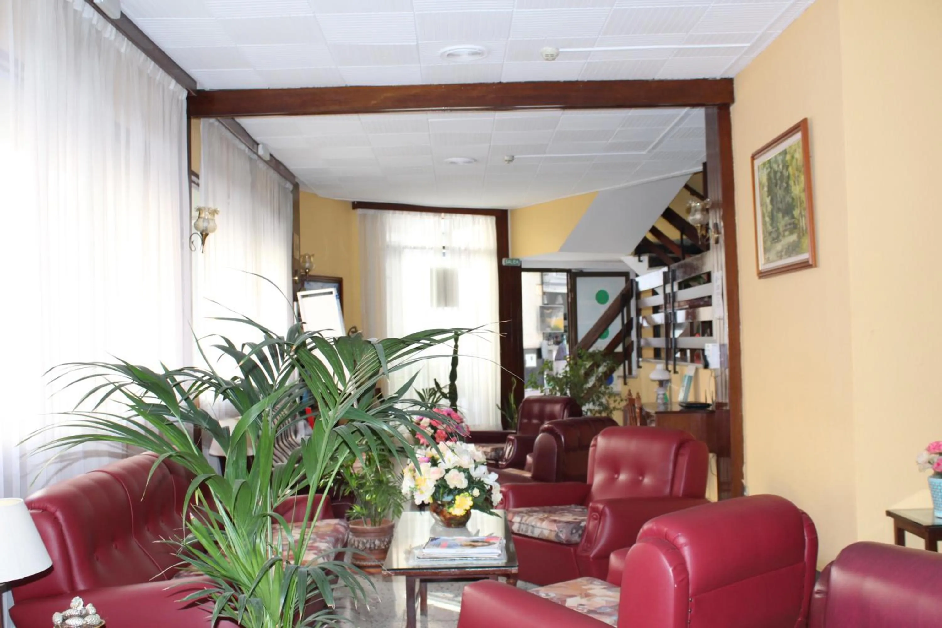 Lobby or reception in Hotel Olympia