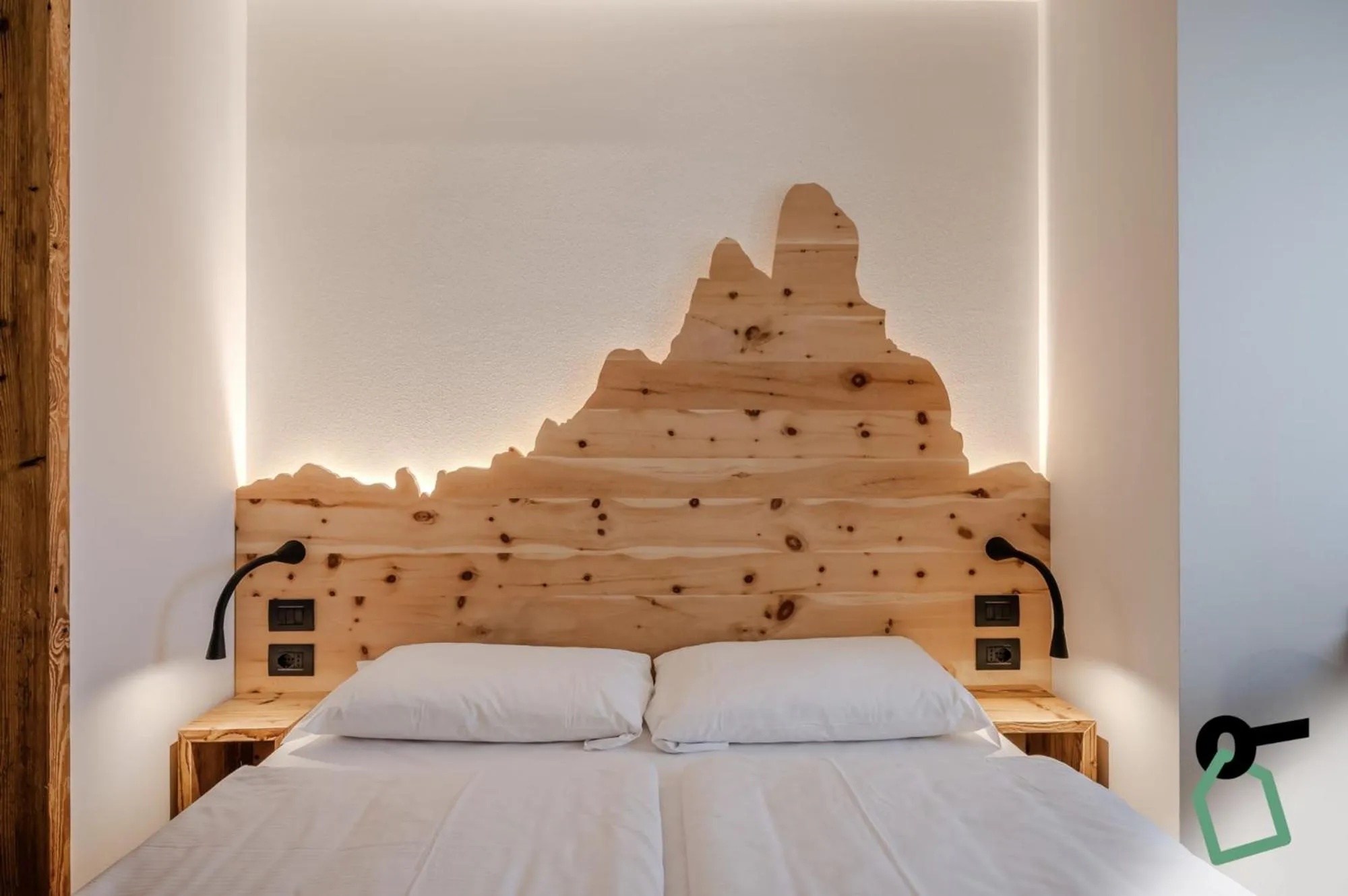 Bed in HOTIDAY Apartment Collection - San Martino