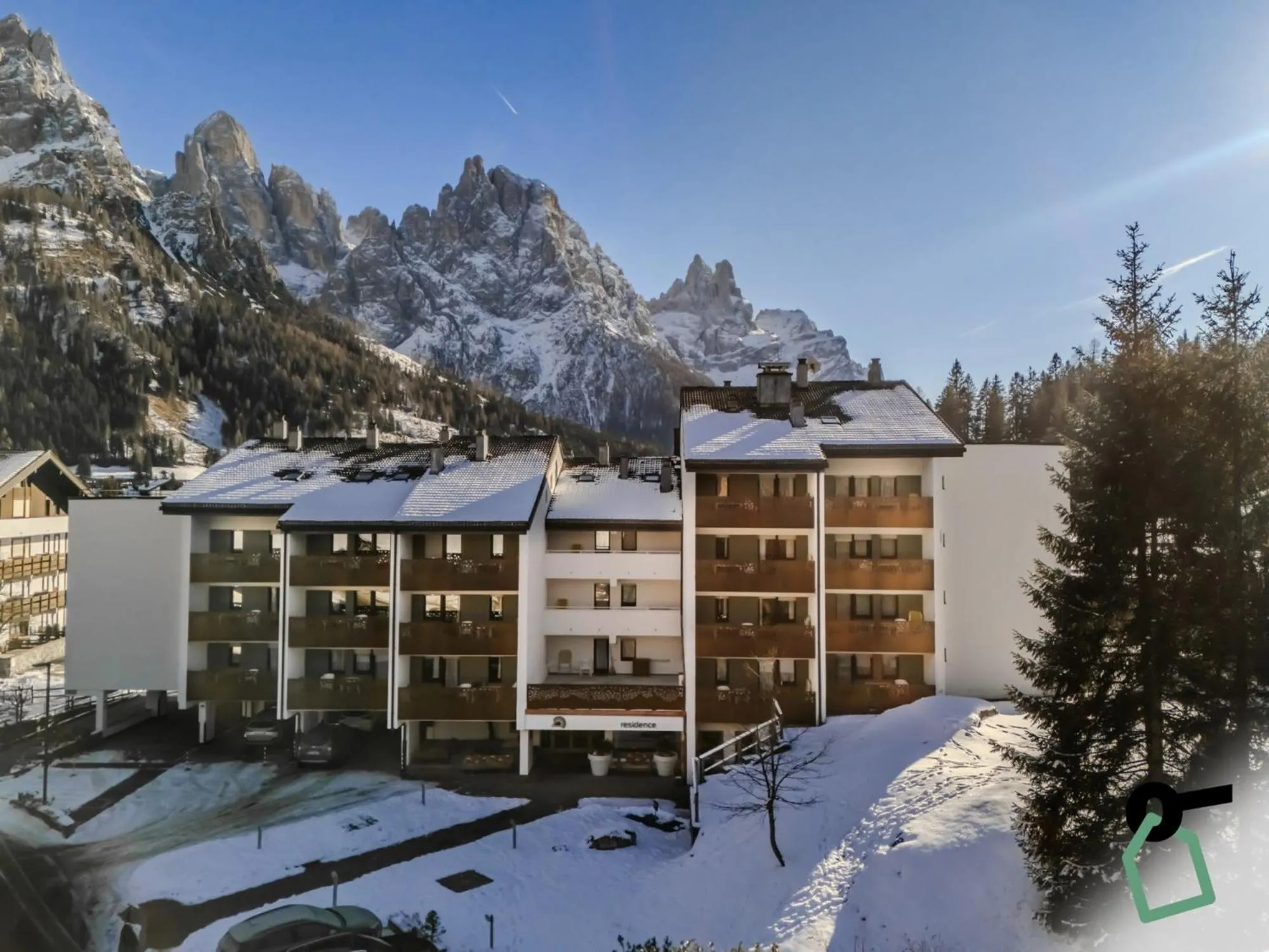 Property building in HOTIDAY Apartment Collection - San Martino