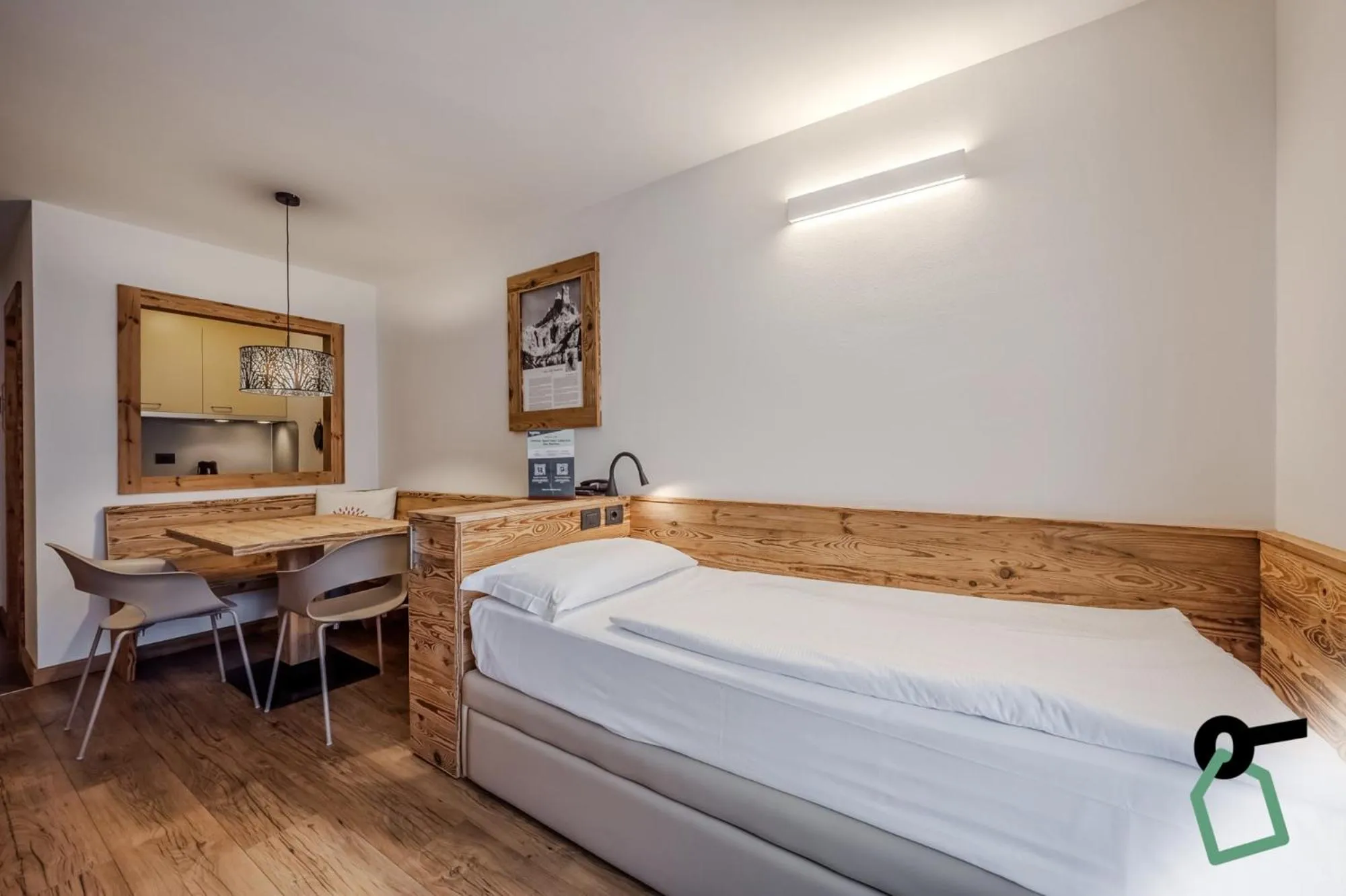 Bed in HOTIDAY Apartment Collection - San Martino
