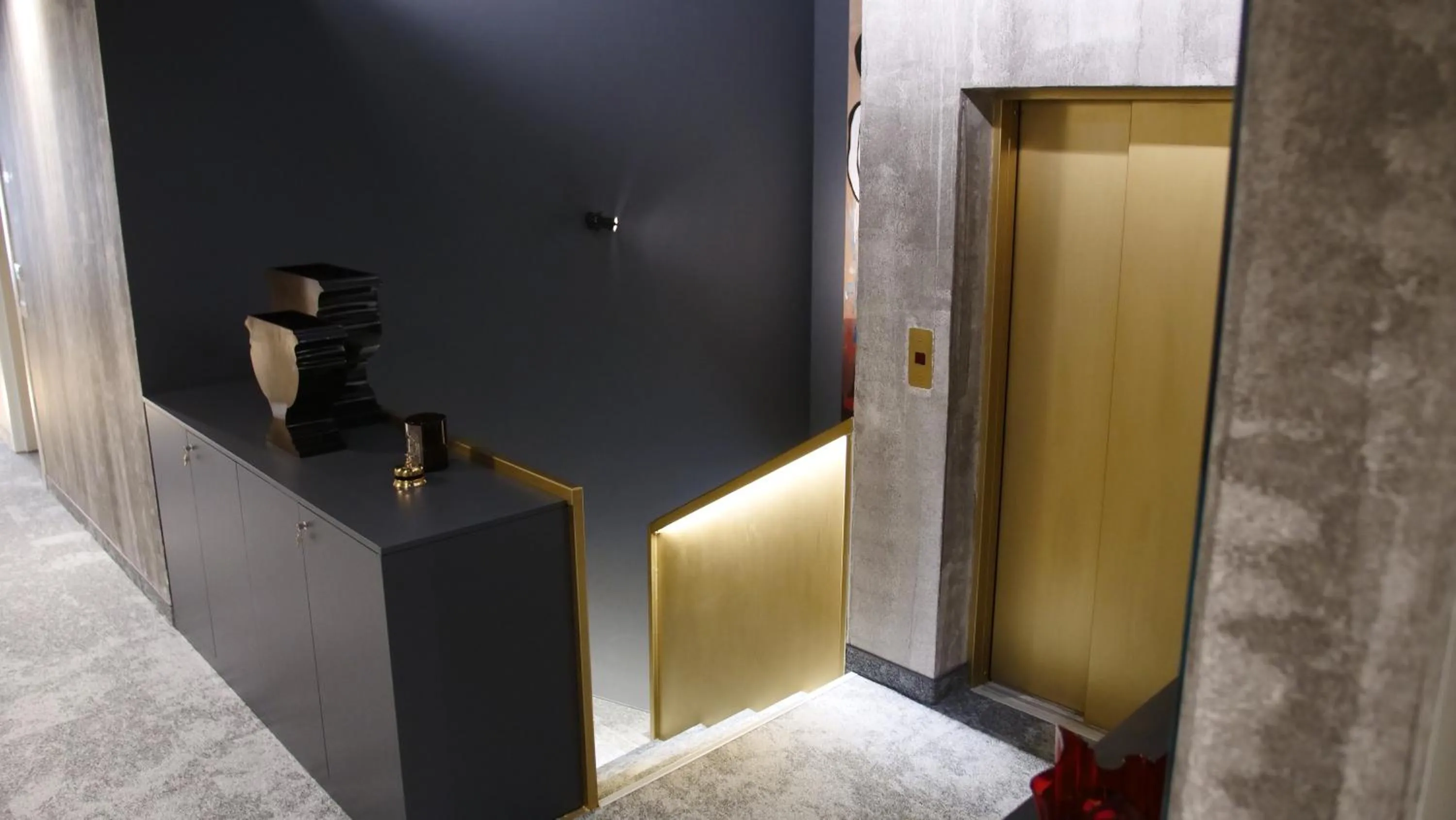 elevator in Hotel Battisti 31