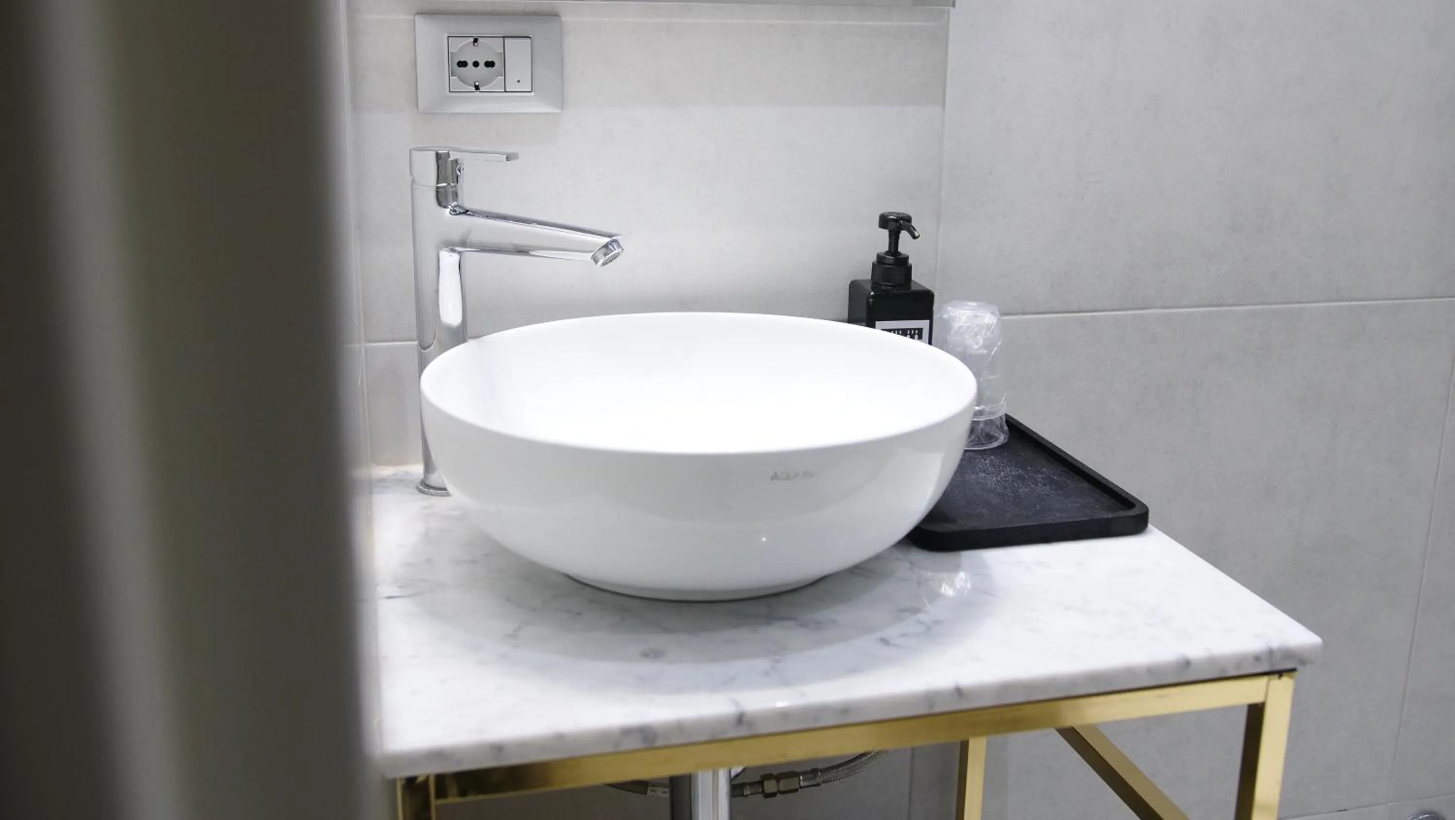 Bathroom in Hotel Battisti 31