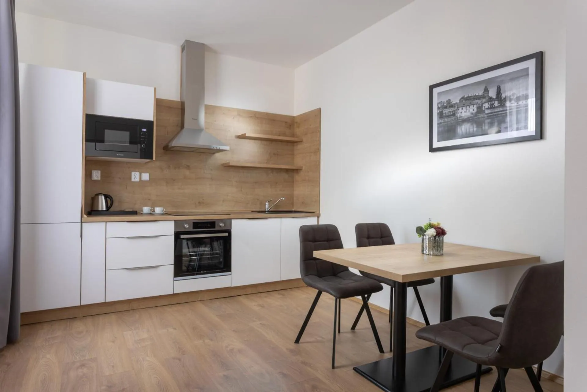 Kitchen or kitchenette in Residence Morris Mladá Boleslav