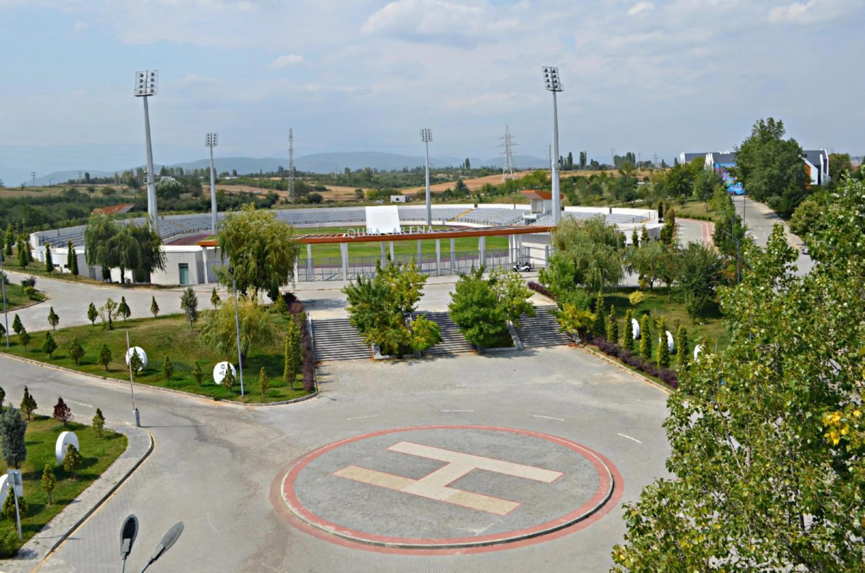 Garden in Arena Grand Hotel