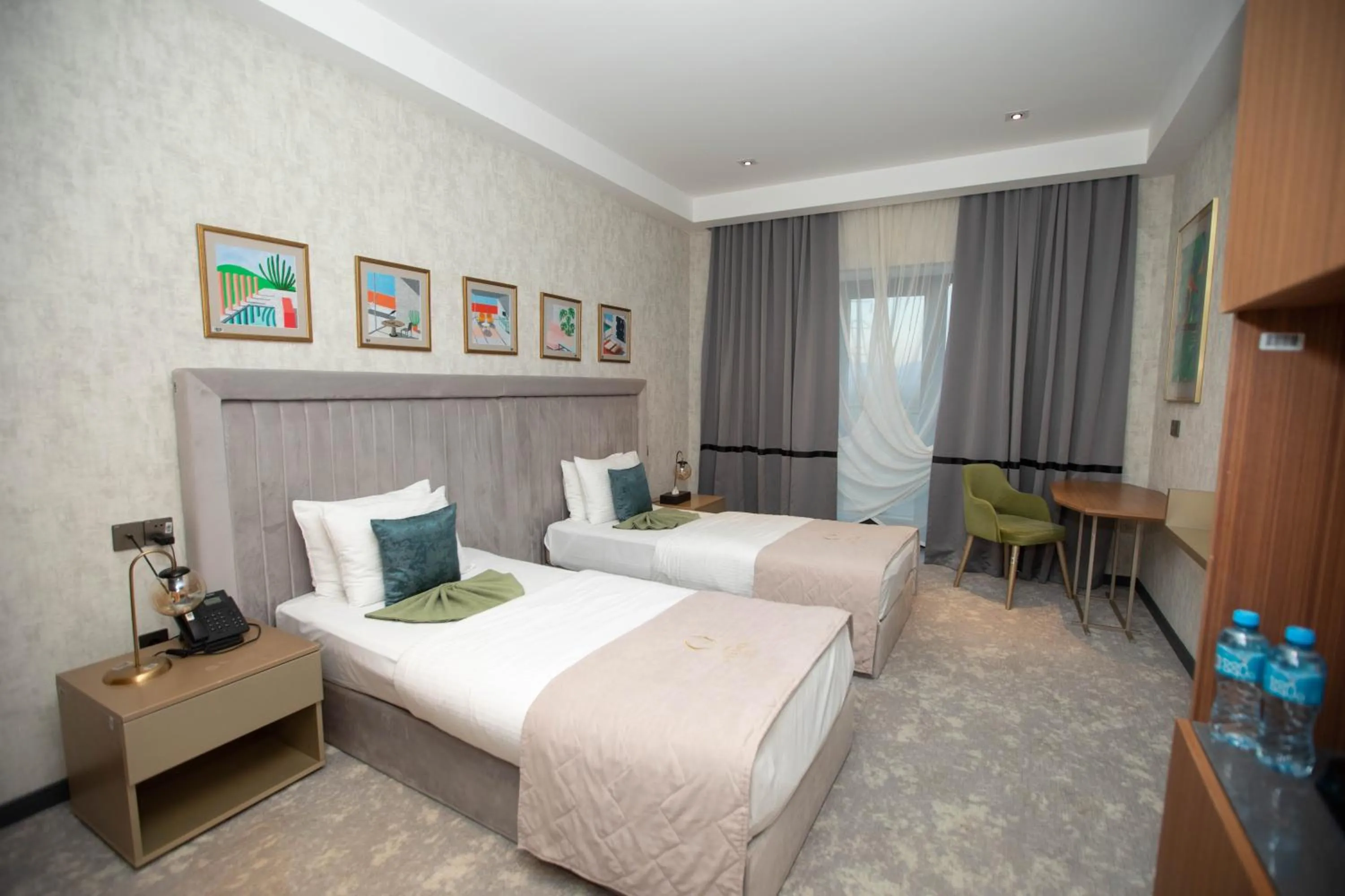 Bed in Arena Grand Hotel