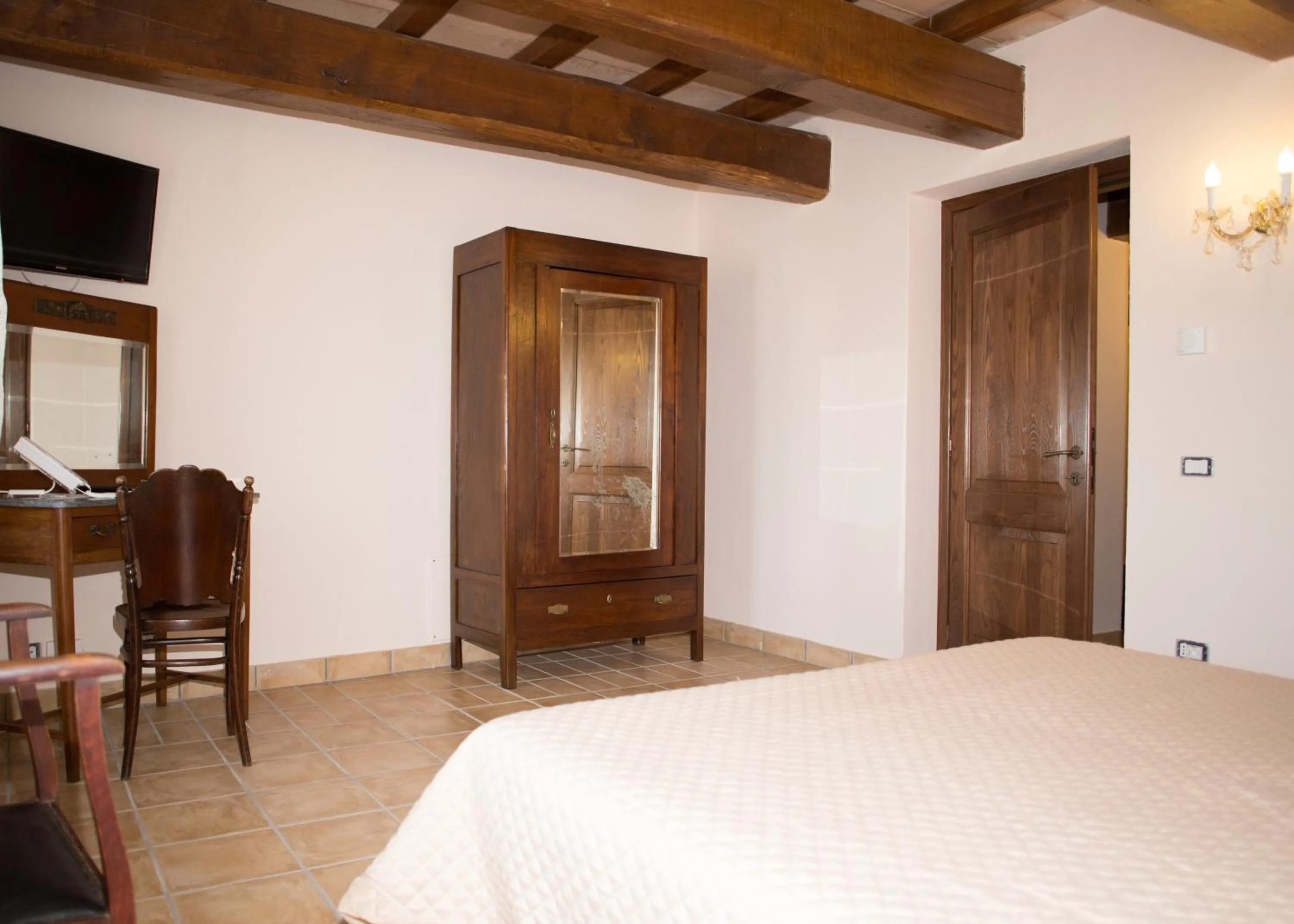 Bed in B&B Valle degli Ulivi Vallecorsa