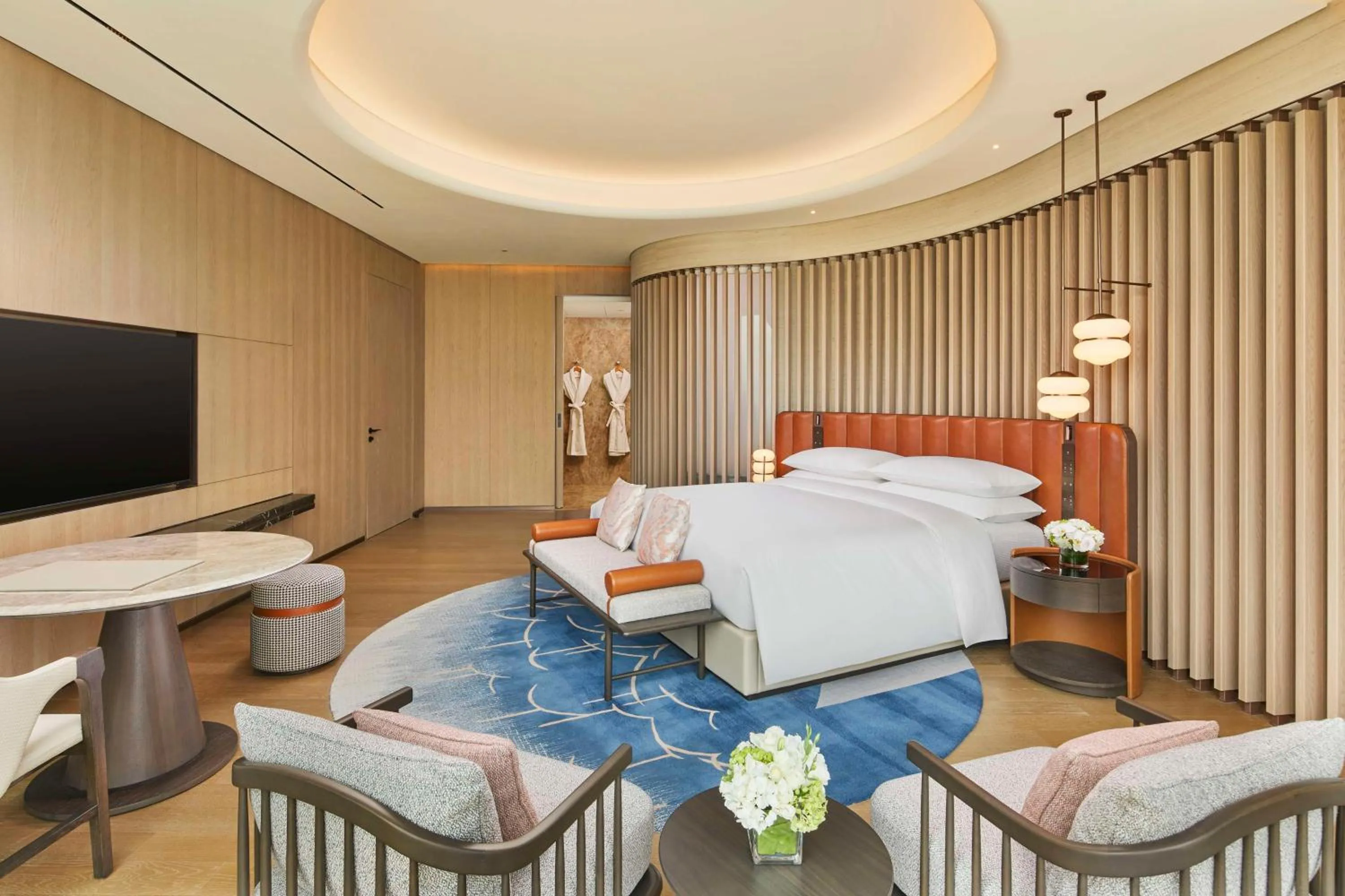 Bed in Hilton Huzhou Nanxun