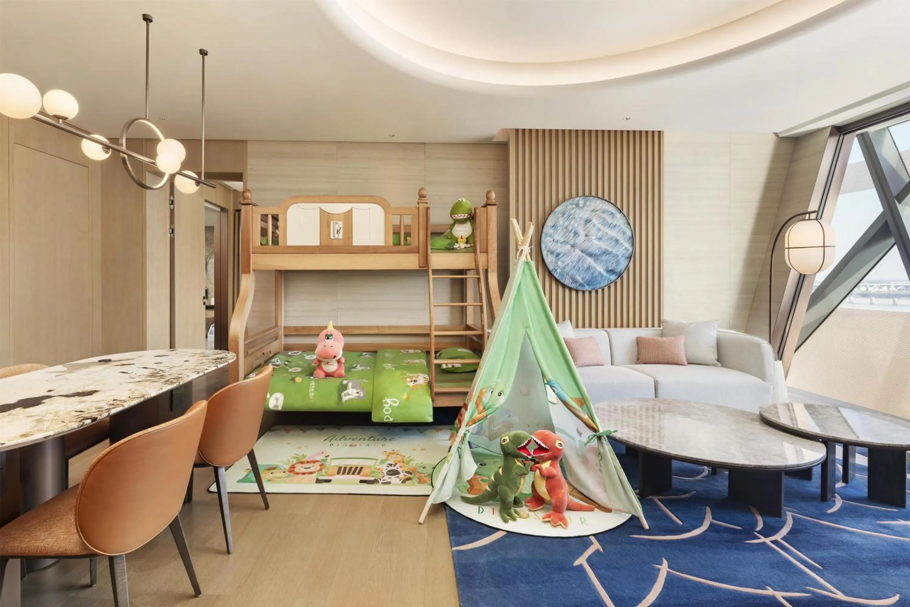 Living room in Hilton Huzhou Nanxun