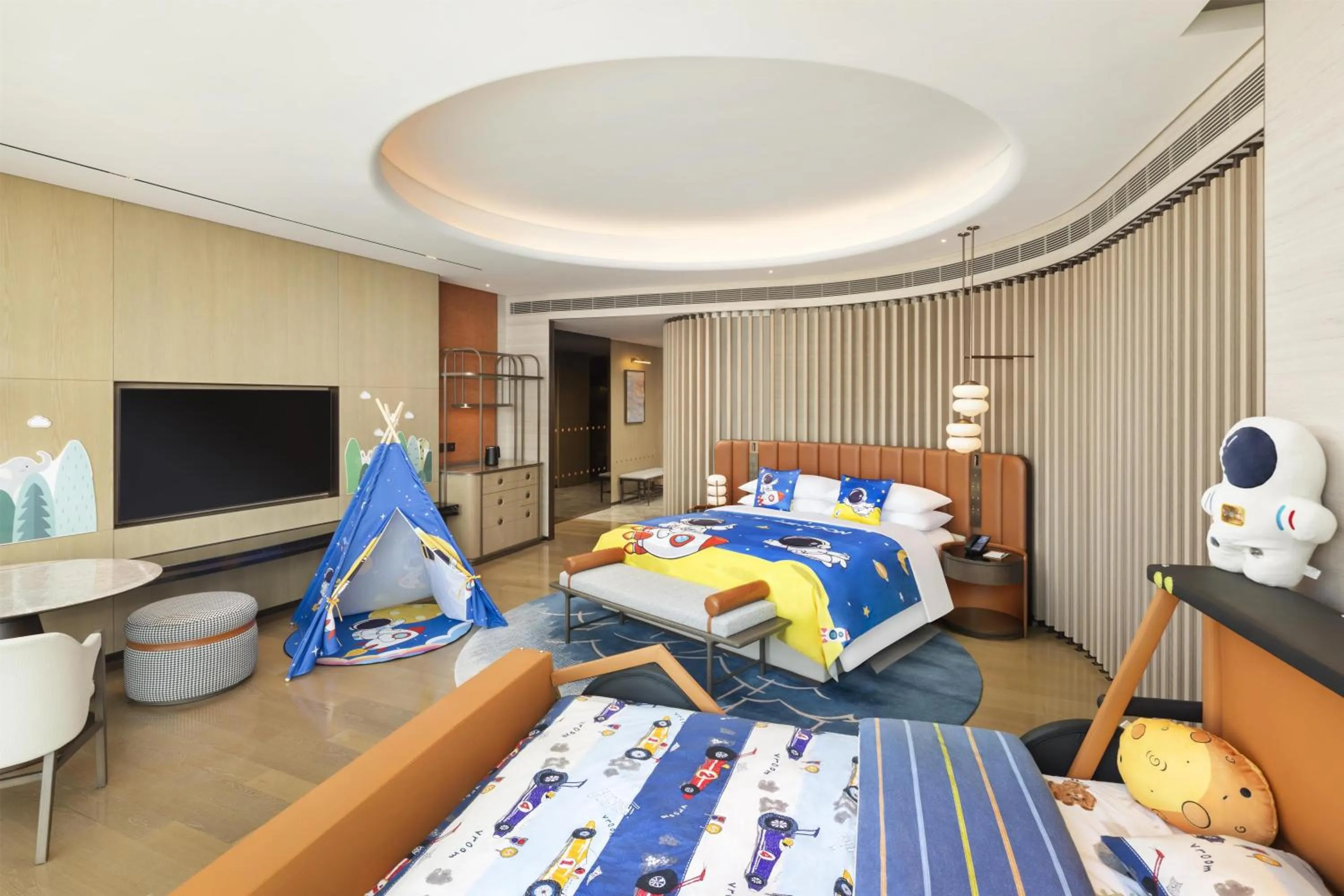 Bed in Hilton Huzhou Nanxun