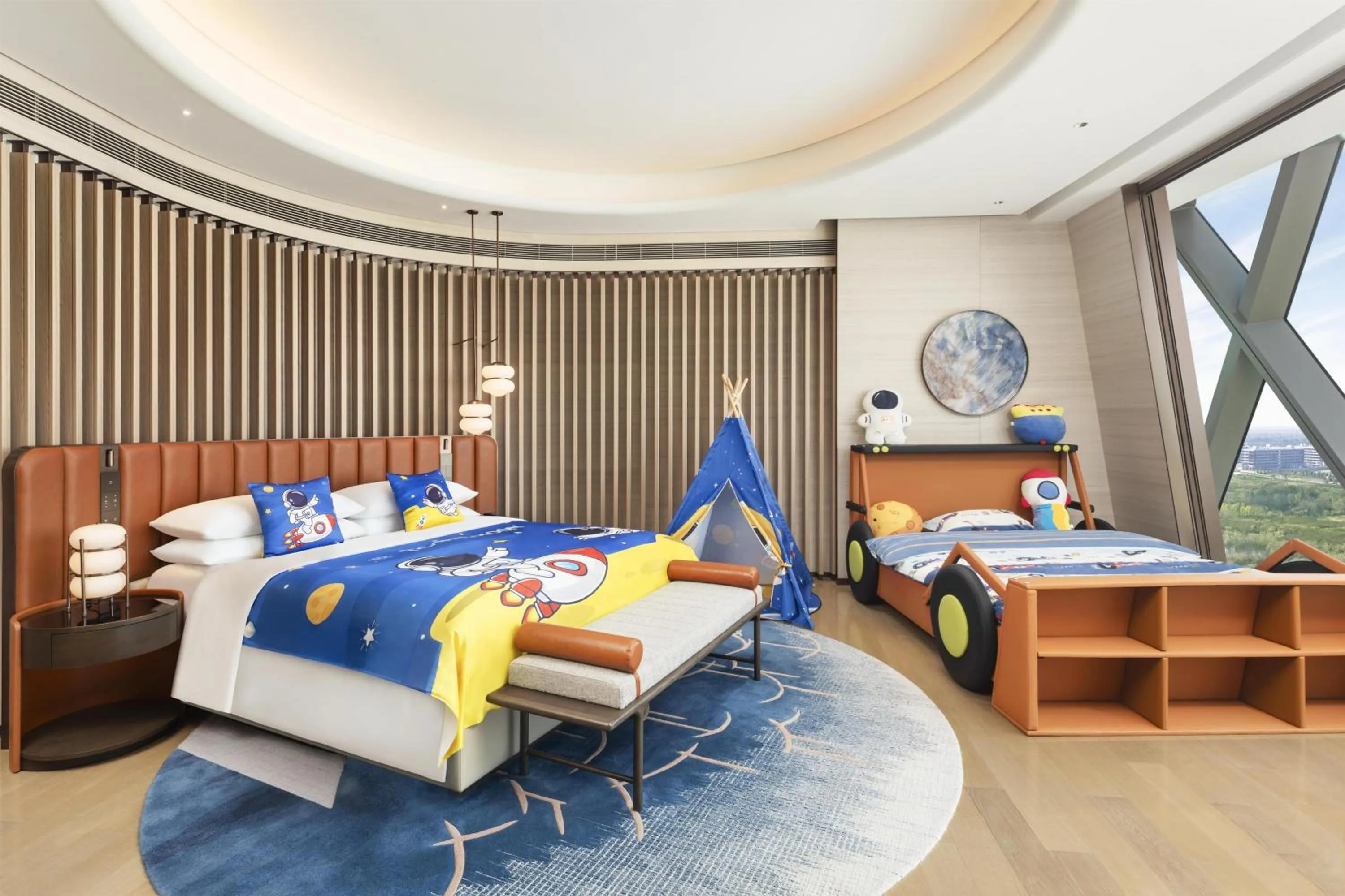 Bed in Hilton Huzhou Nanxun