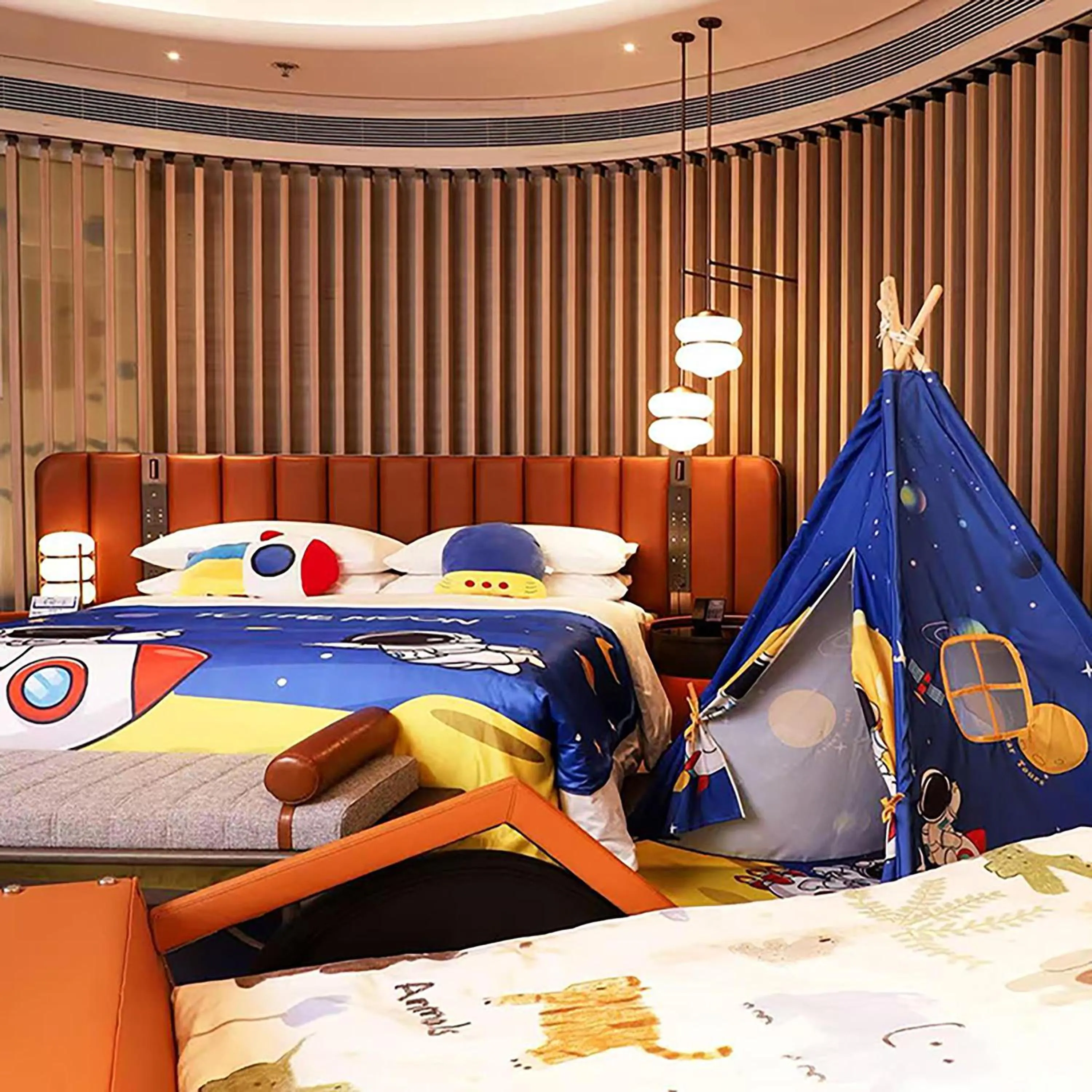 Bed in Hilton Huzhou Nanxun